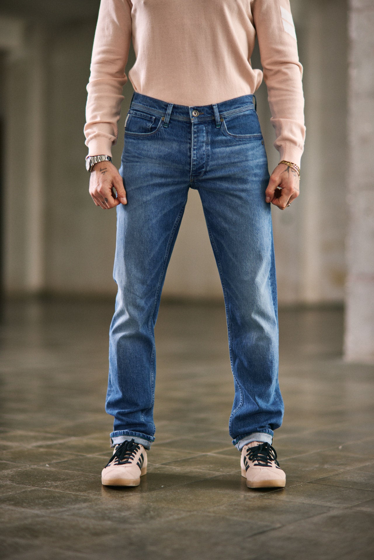 Jeans droit ajusté Homme Jimmy pragua | Freeman T. Porter