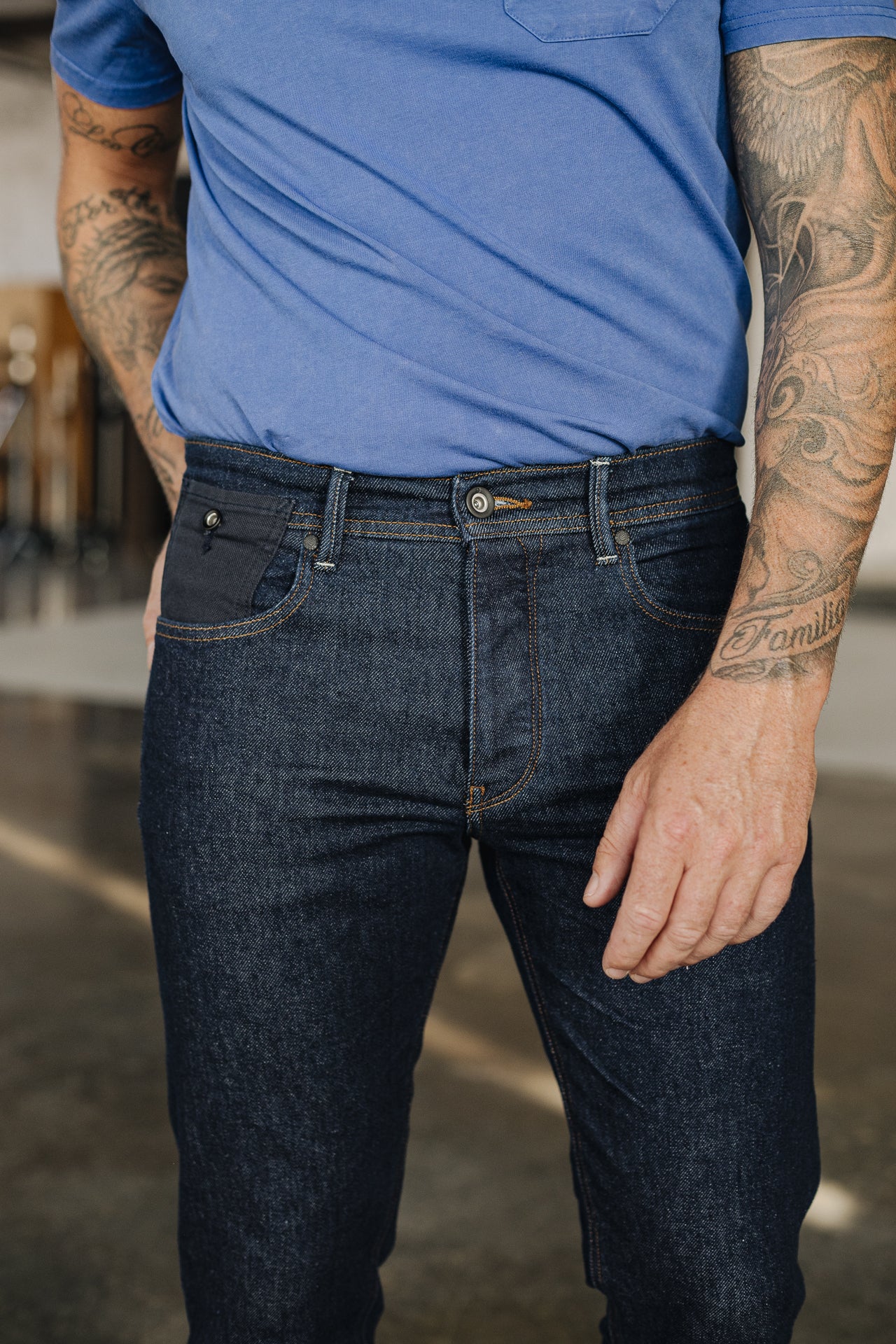 Jeans droit Men Jimmy santiago | Freeman T. Porter