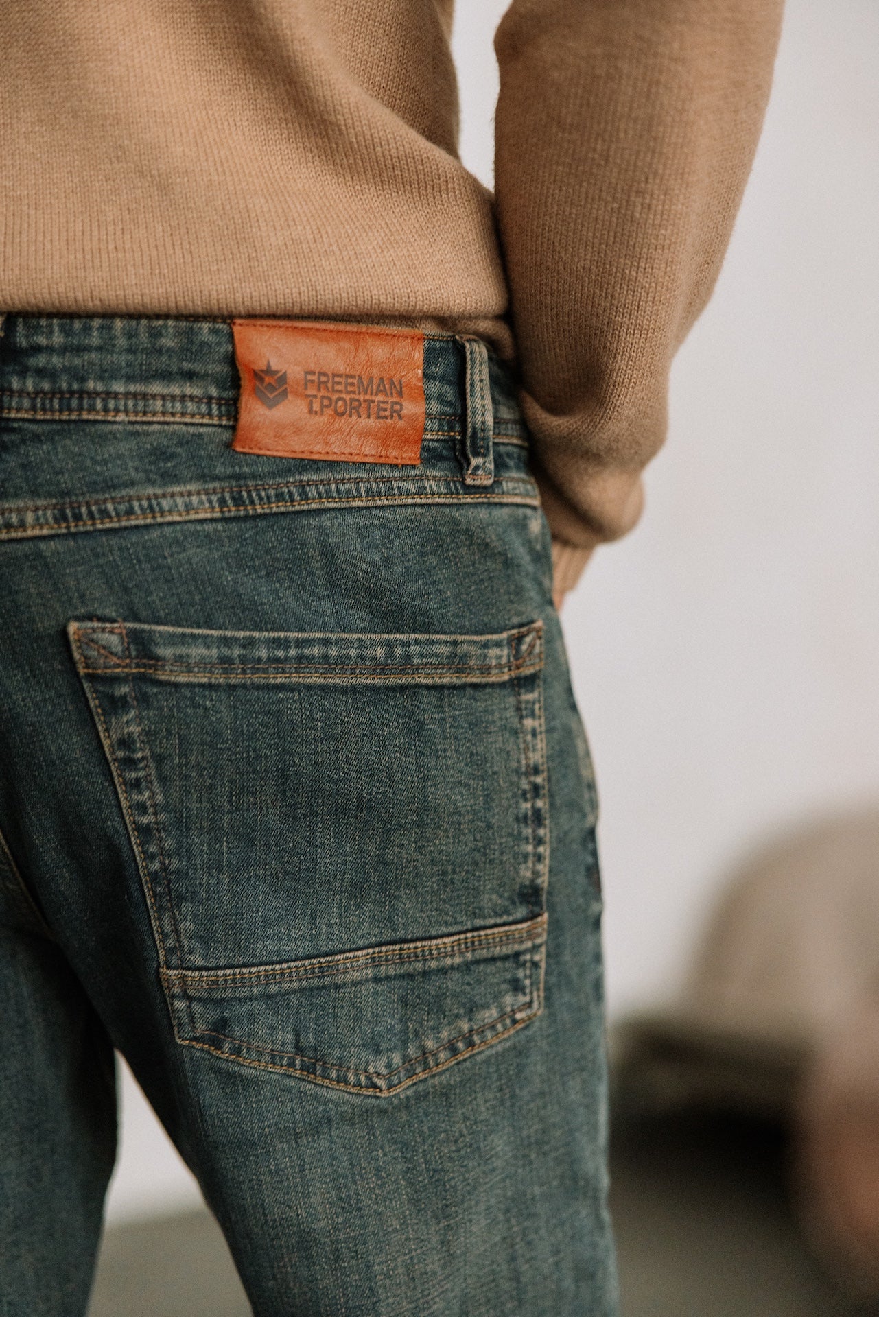 Jeans droit ajusté Mann Jimmy mitina | Freeman T. Porter