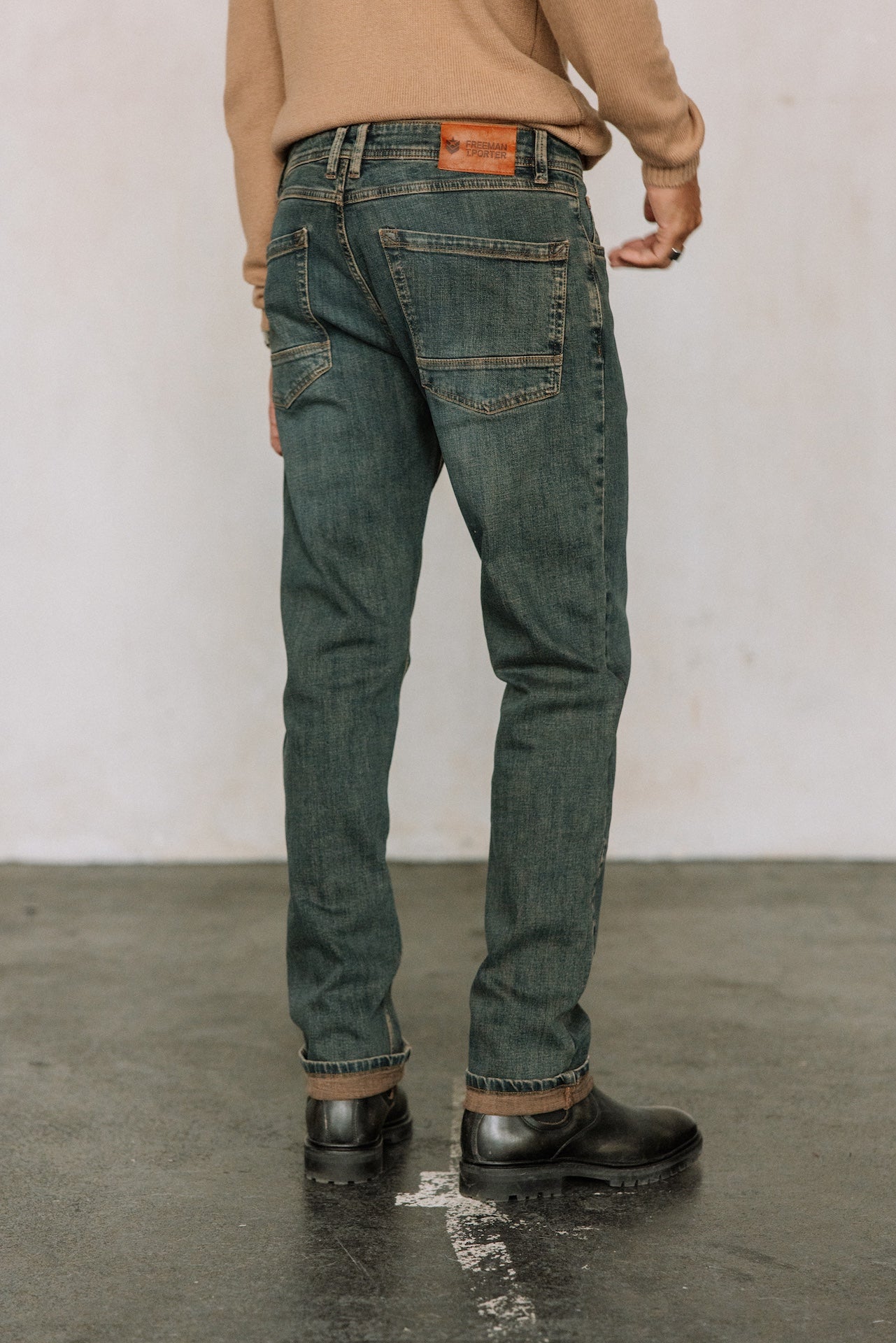 Jeans droit ajusté Mann Jimmy mitina | Freeman T. Porter