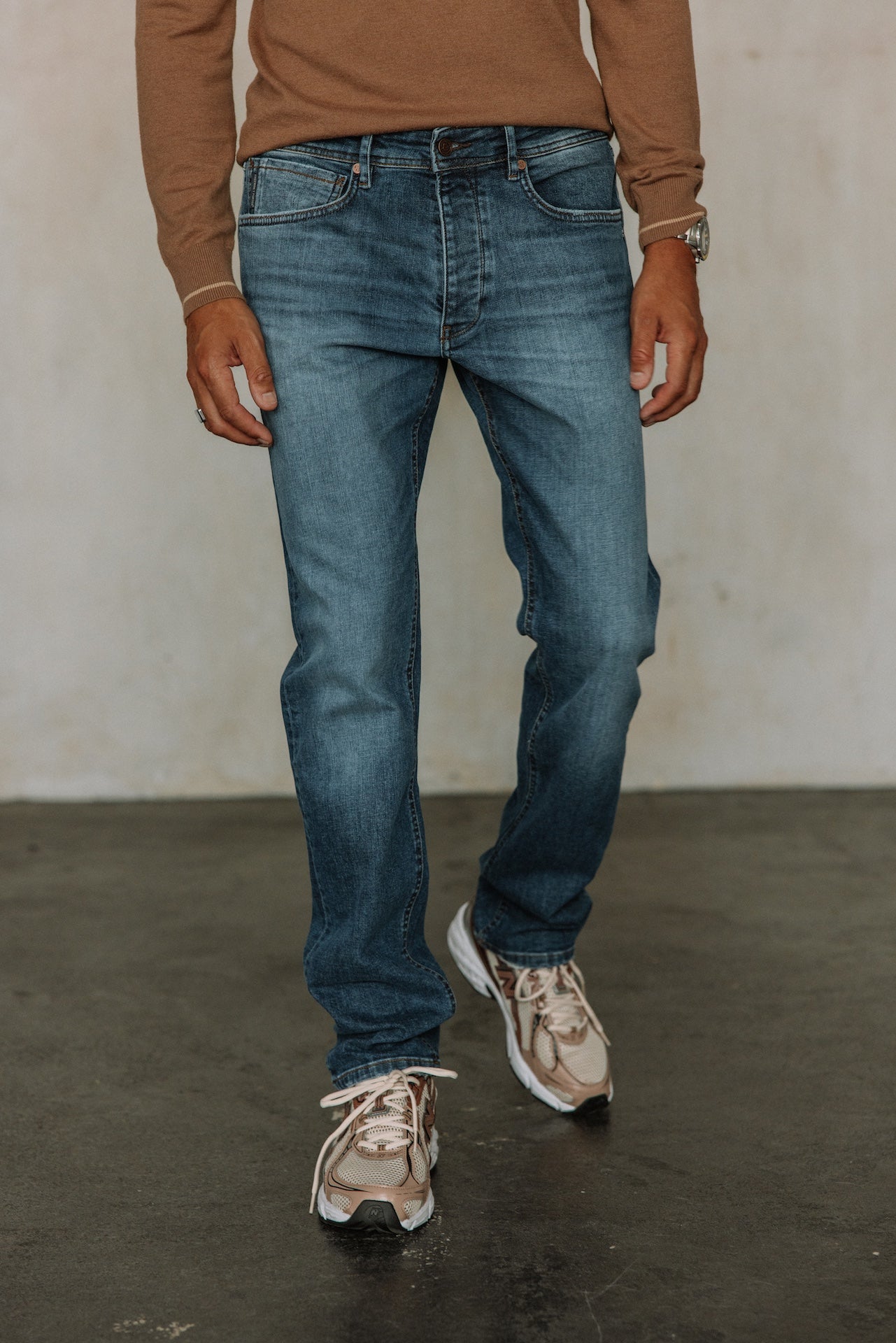 Jeans droit ajusté Jimmy, slam Freeman Porter