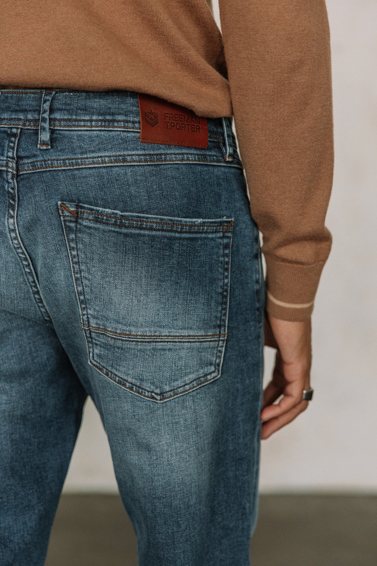 Jeans droit ajusté Mann Jimmy slam | Freeman T. Porter