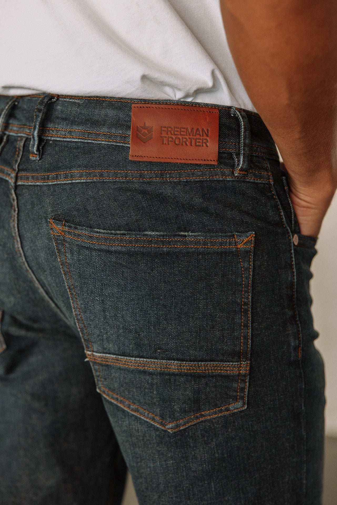 Jeans droit ajusté Hombres Jimmy slay | Freeman T. Porter