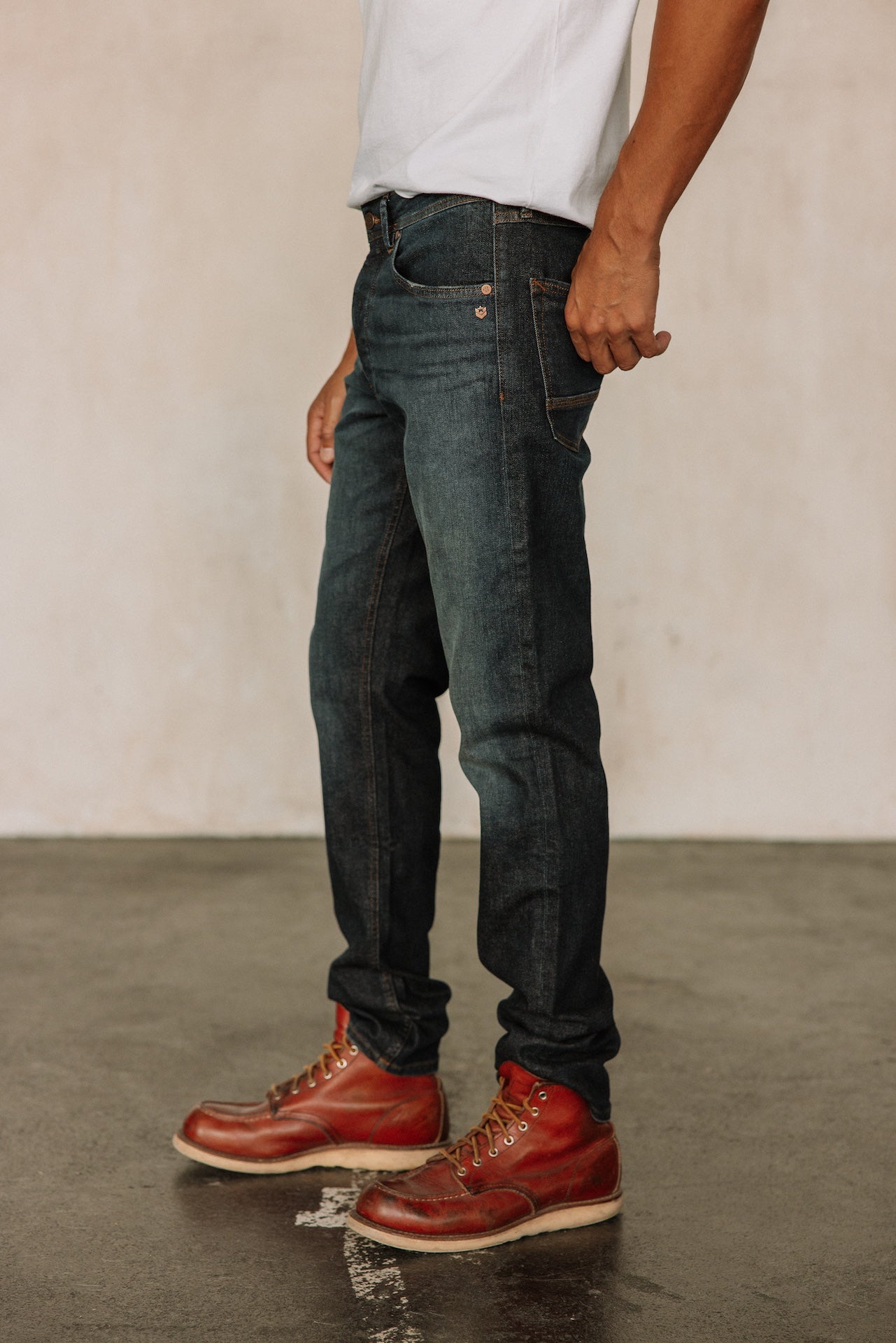 Jeans droit ajusté Mann Jimmy slay | Freeman T. Porter