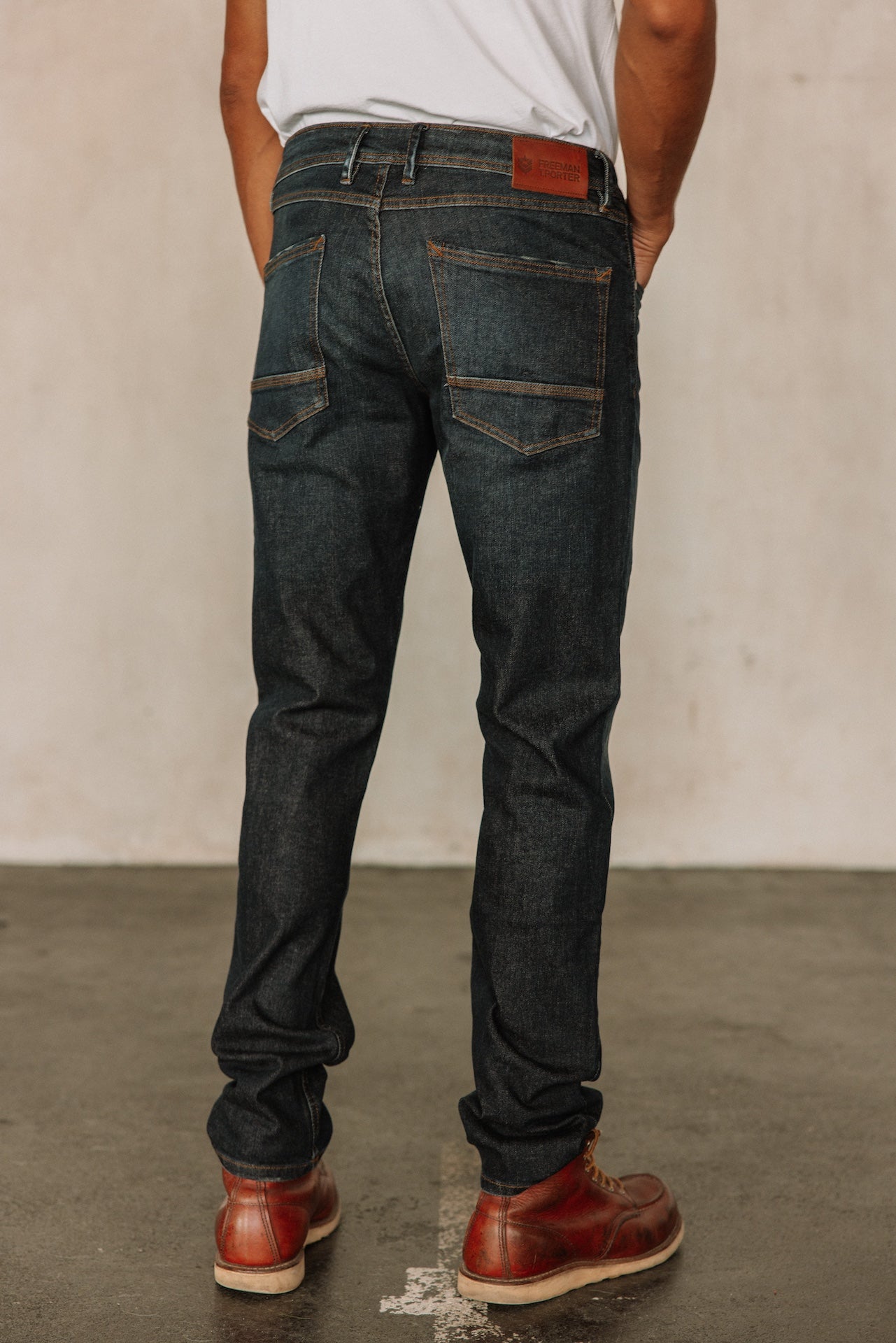 Jeans droit ajusté Mann Jimmy slay | Freeman T. Porter