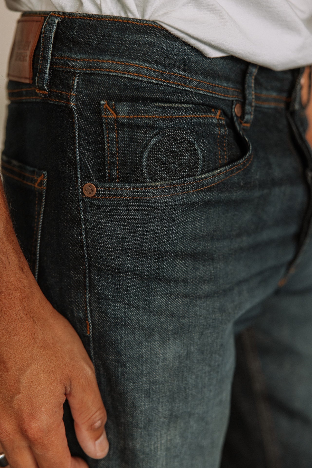 Jeans droit ajusté Mann Jimmy slay | Freeman T. Porter