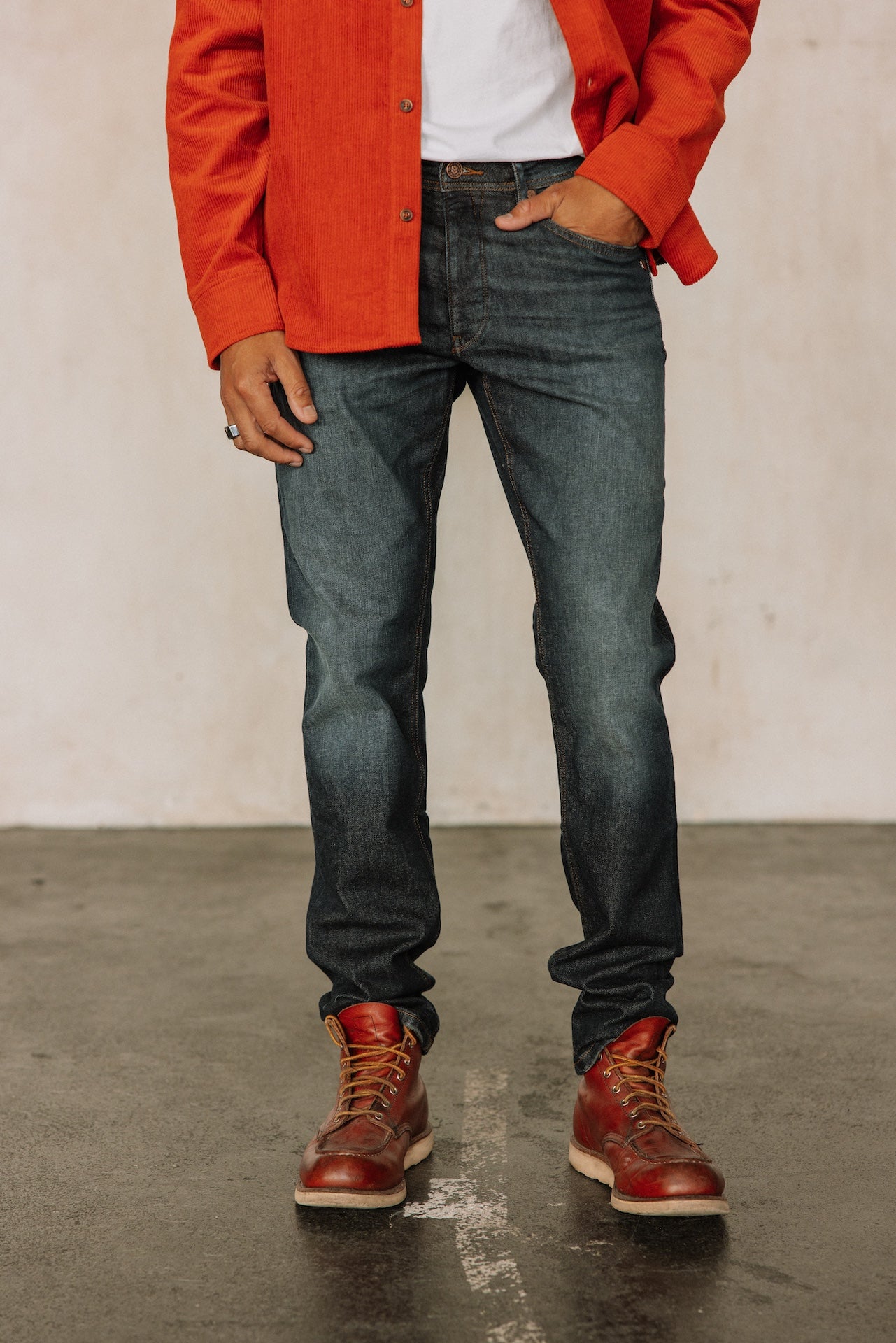 Jeans droit ajusté Mann Jimmy slay | Freeman T. Porter