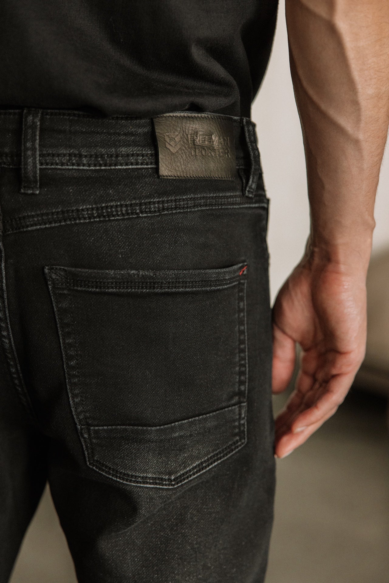 Jeans droit ajusté Unisex Jimmy wink | Freeman T. Porter