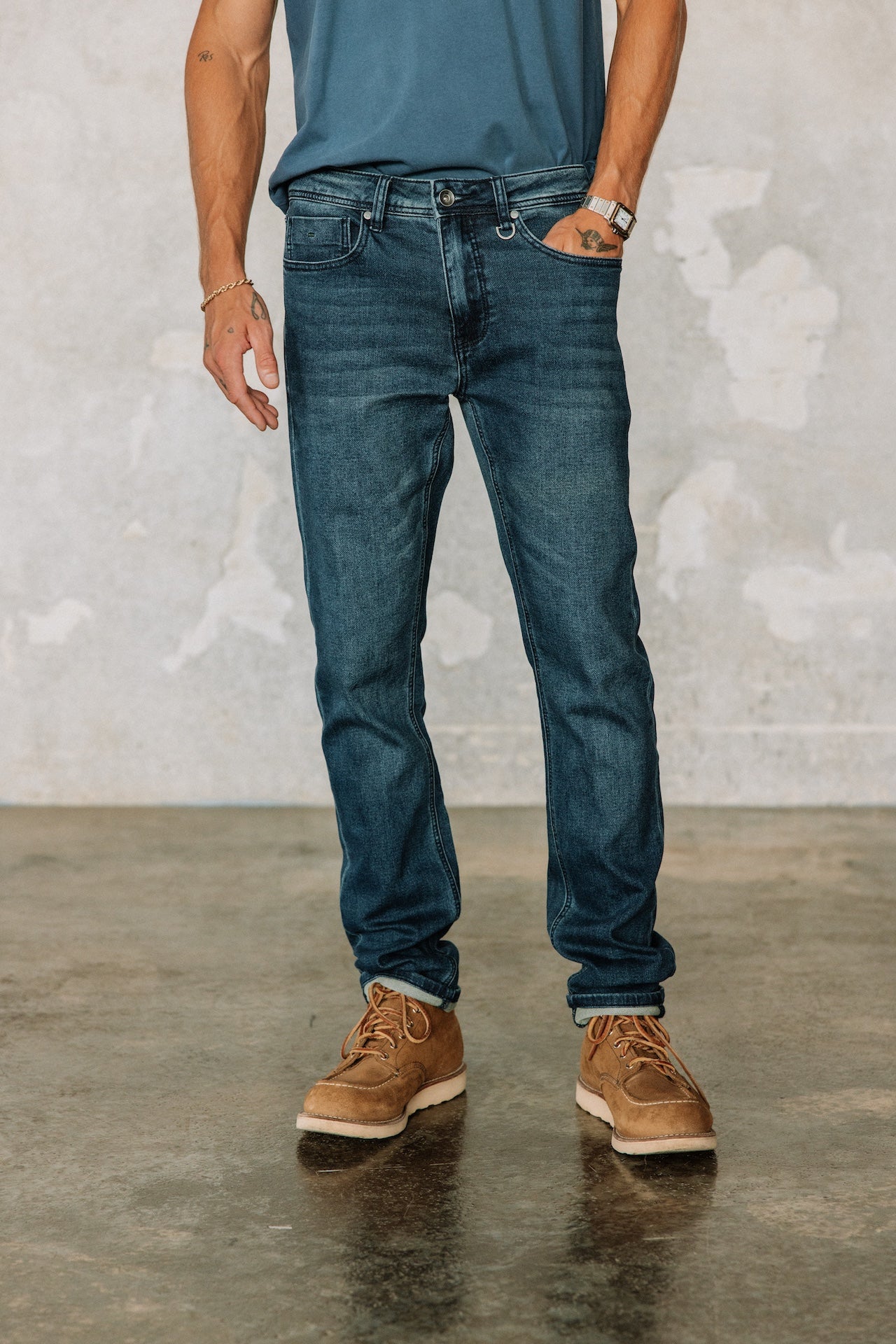 Jeans droit ajusté Unisex Jimmy weeks | Freeman T. Porter