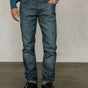 Slim straight jeans Men Jimmy cid grey-blue | Freeman T. Porter
