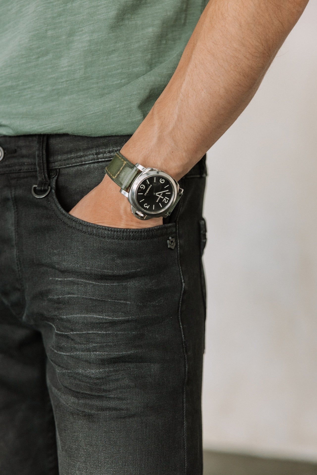 Eng anliegende gerade Jeans Mann Jimmy cid black | Freeman T. Porter