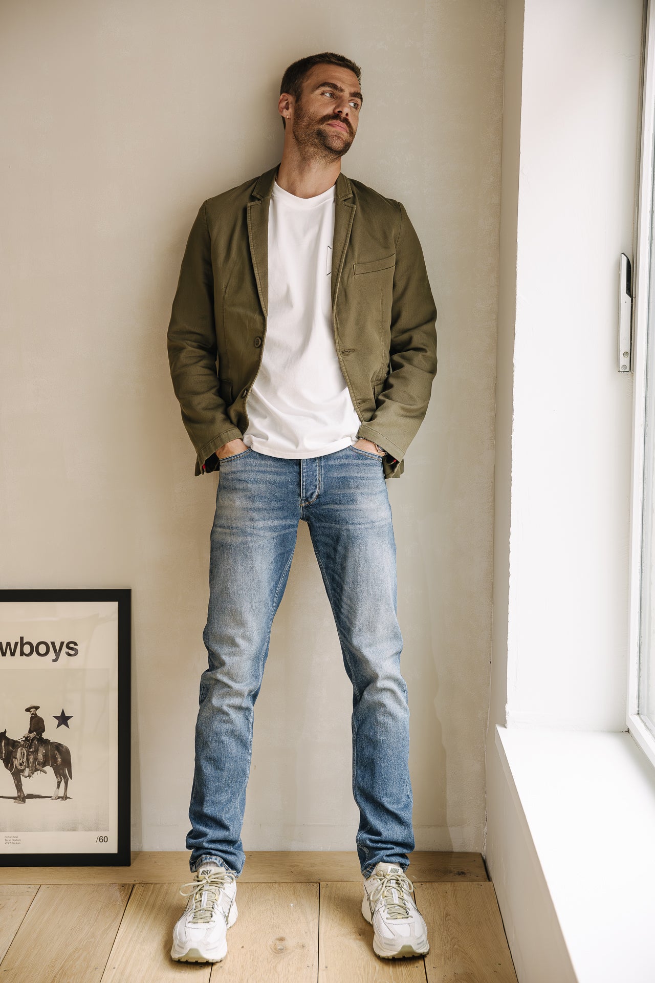 Jeans droit ajusté Homme Jimmy medium vintage indigo | Freeman T. Porter