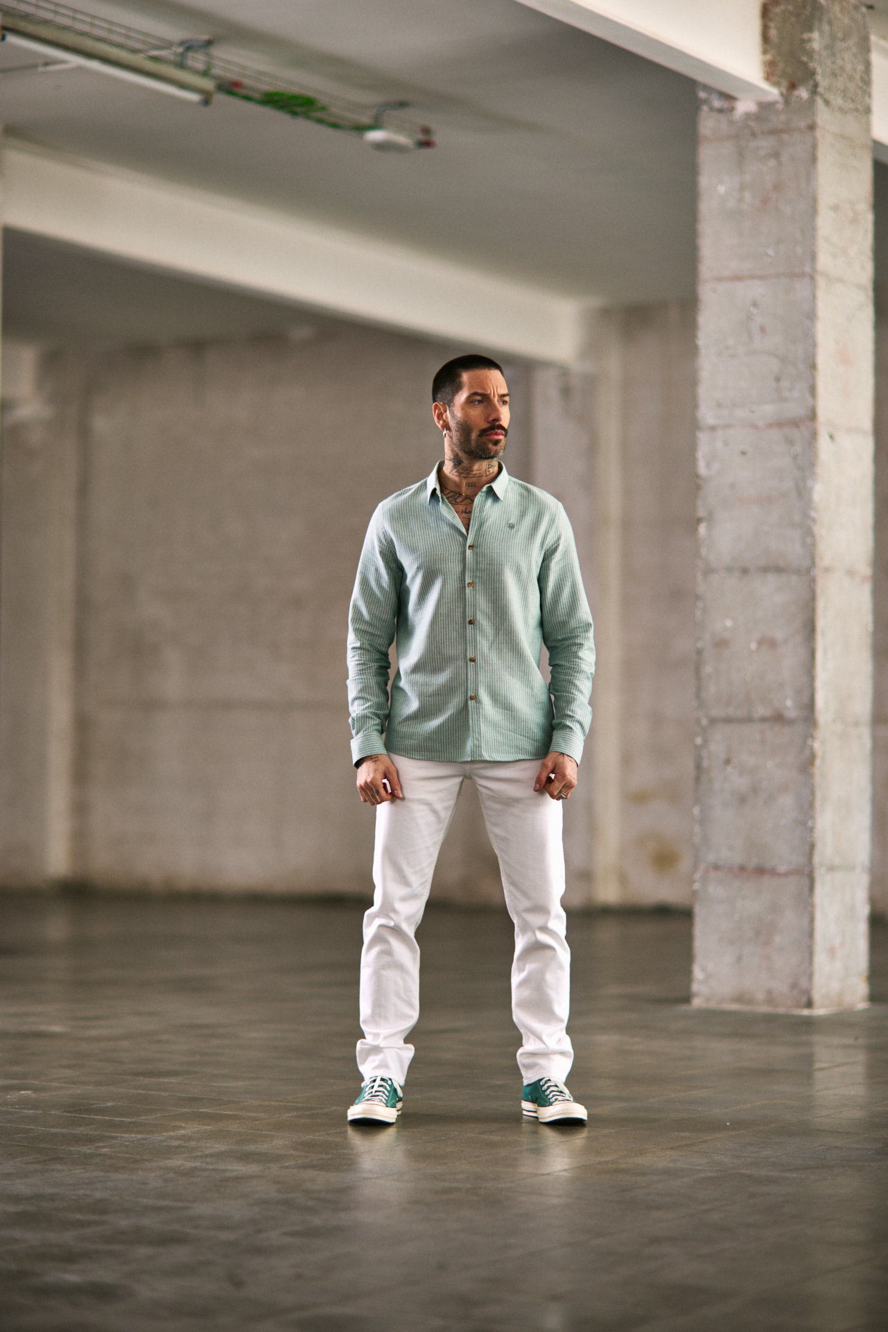 Pantalon droit Homme Jimmy Andalousia off white | Freeman T. Porter