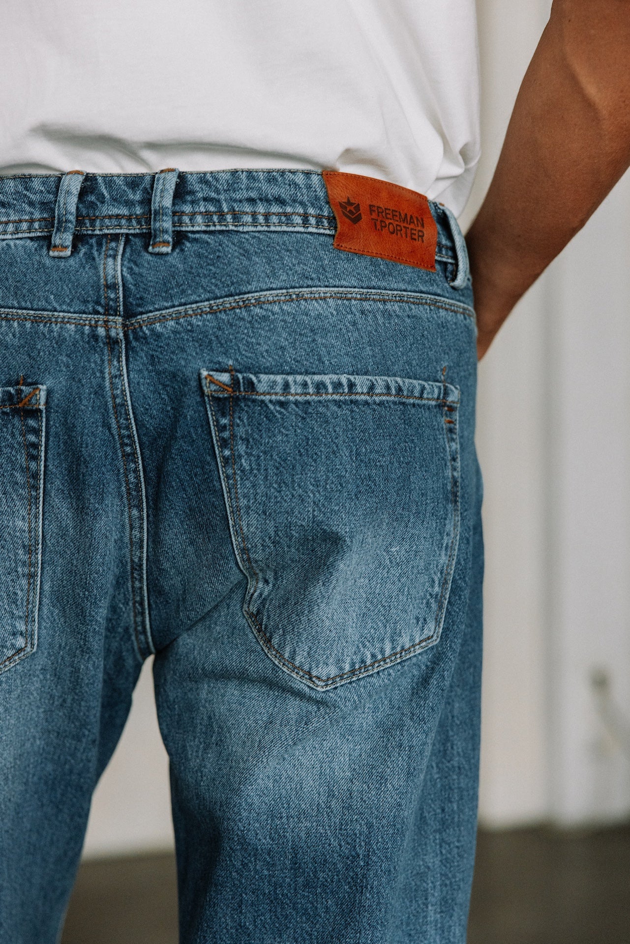 Jean 5 poches Mann Theo Denim magnus | Freeman T. Porter