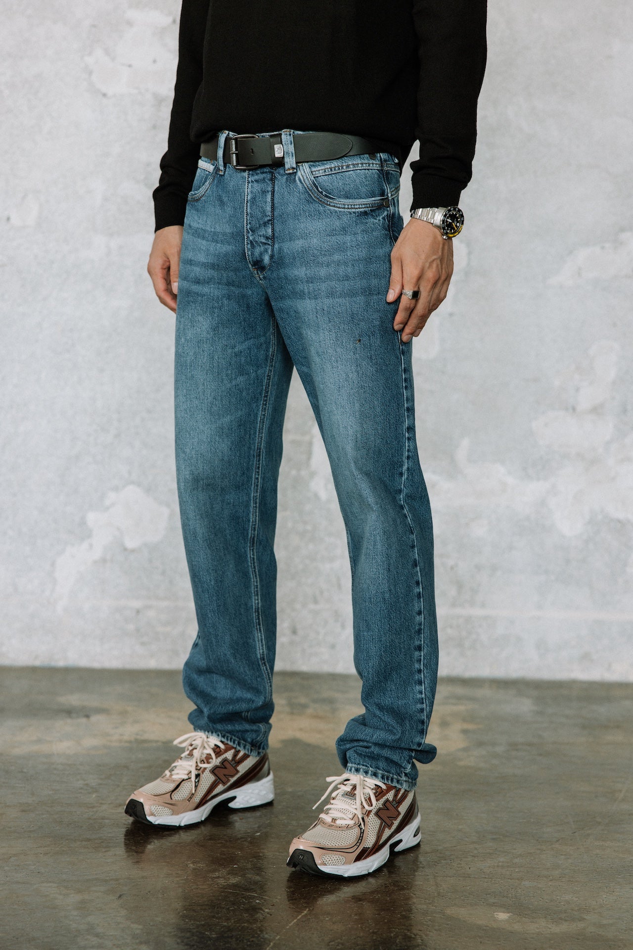 Jeans droit Mann Nolan Denim magnus | Freeman T. Porter