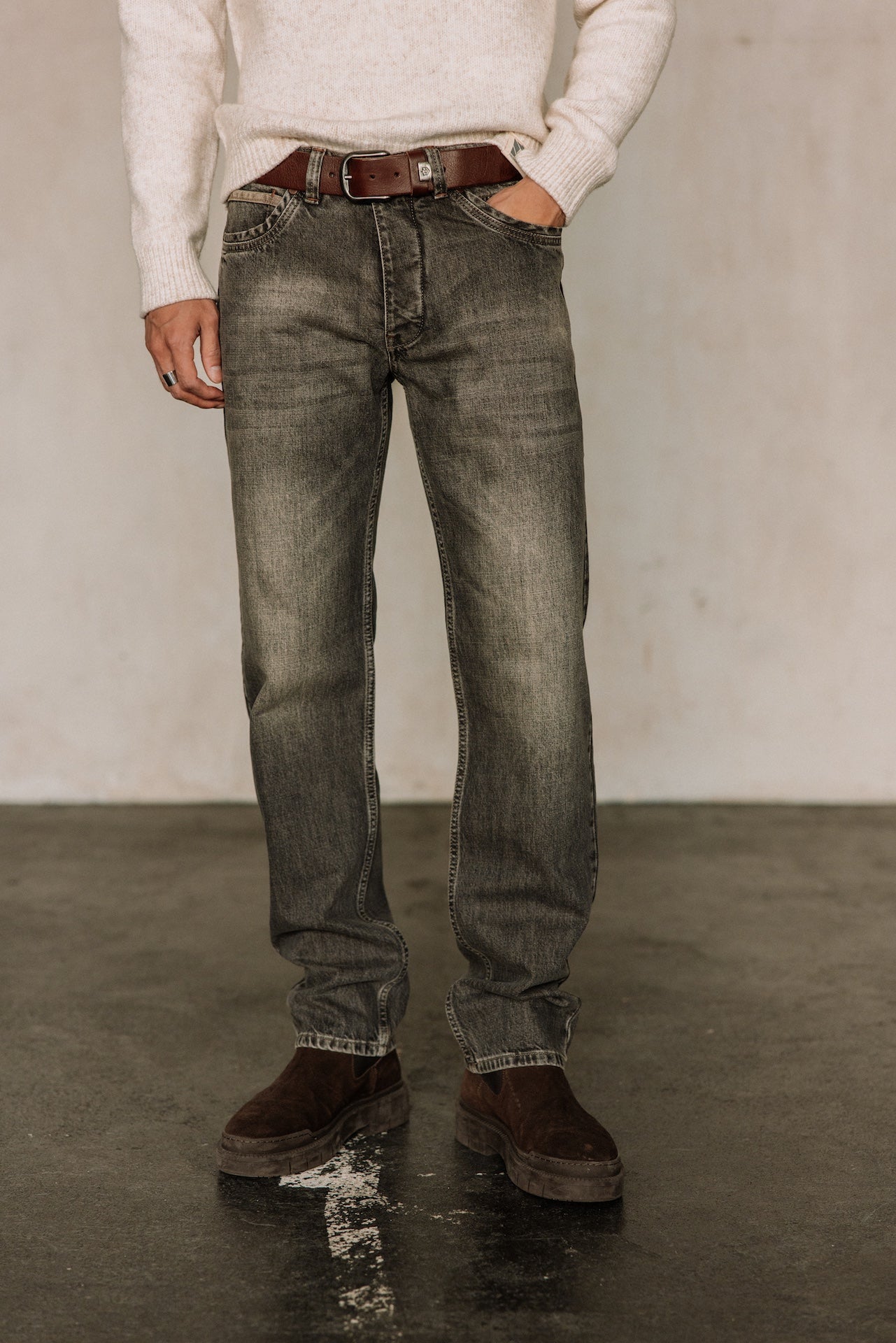 Jeans droit Unisex Nolan Denim boxing | Freeman T. Porter