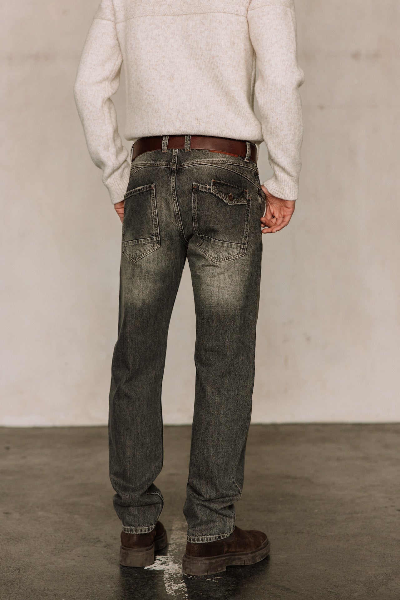 Jeans droit Unisex Nolan Denim boxing | Freeman T. Porter