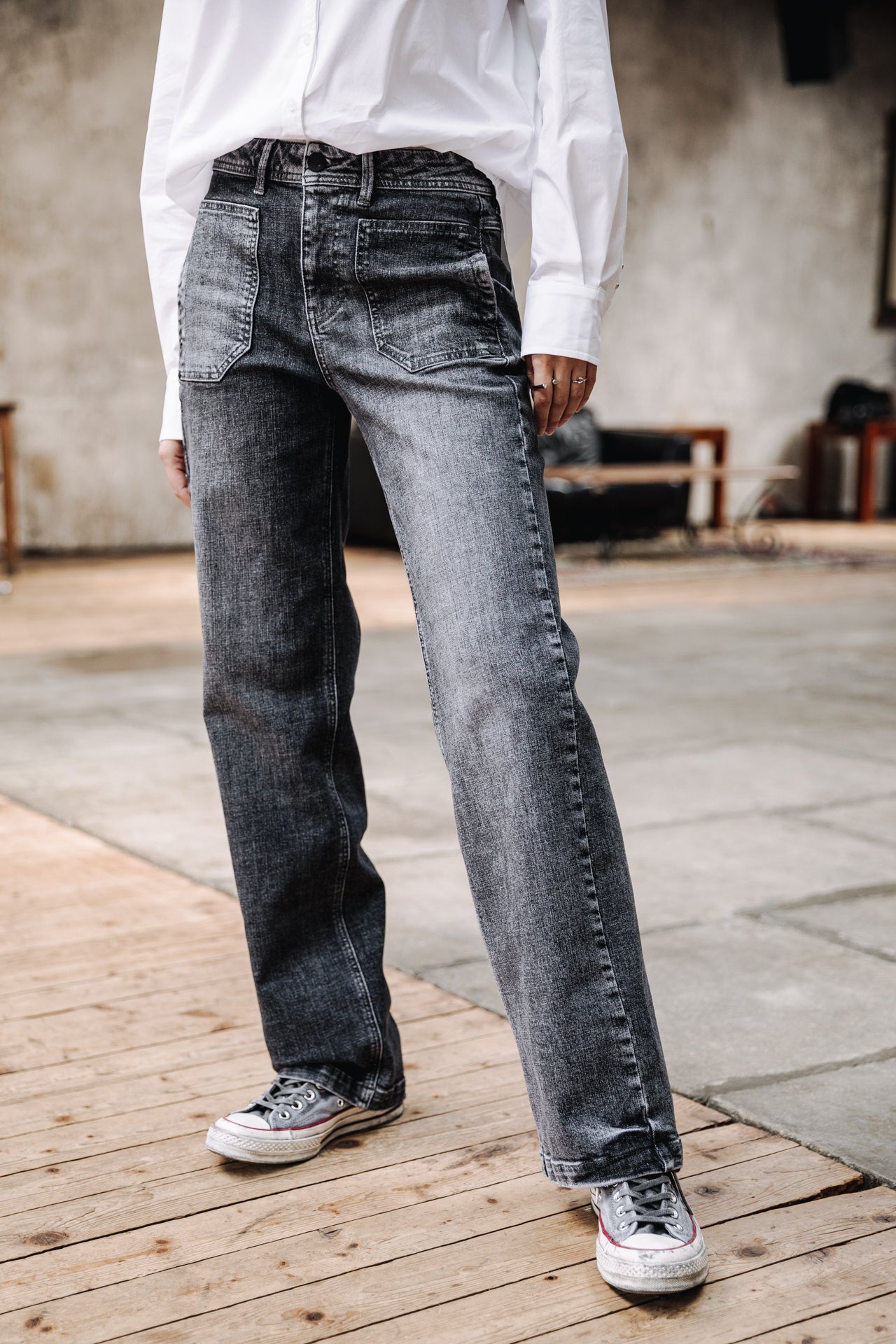 Jeans large Femme Eloisa monroe | Freeman T. Porter