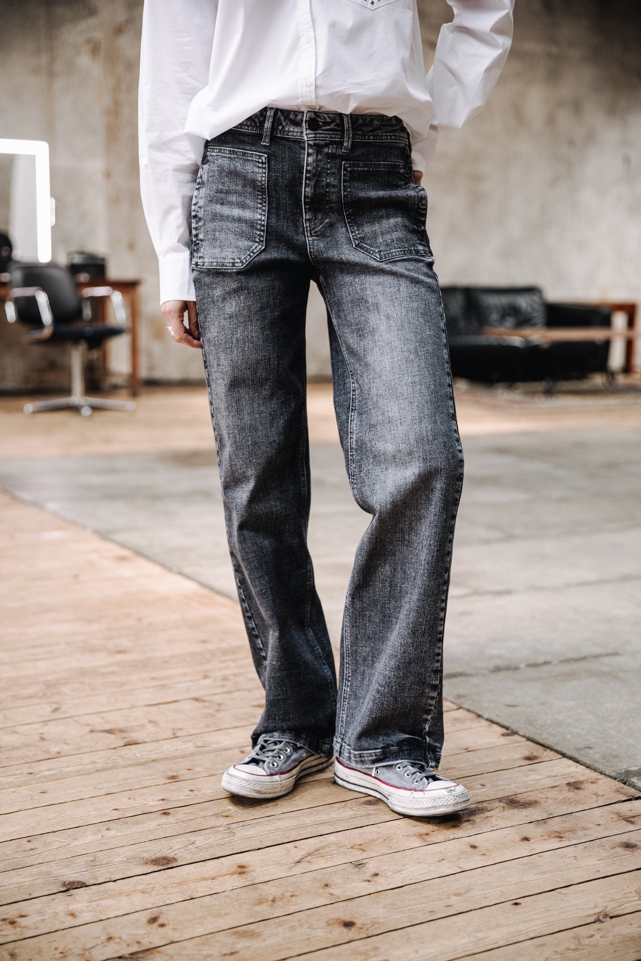 Jeans large Femme Eloisa monroe | Freeman T. Porter