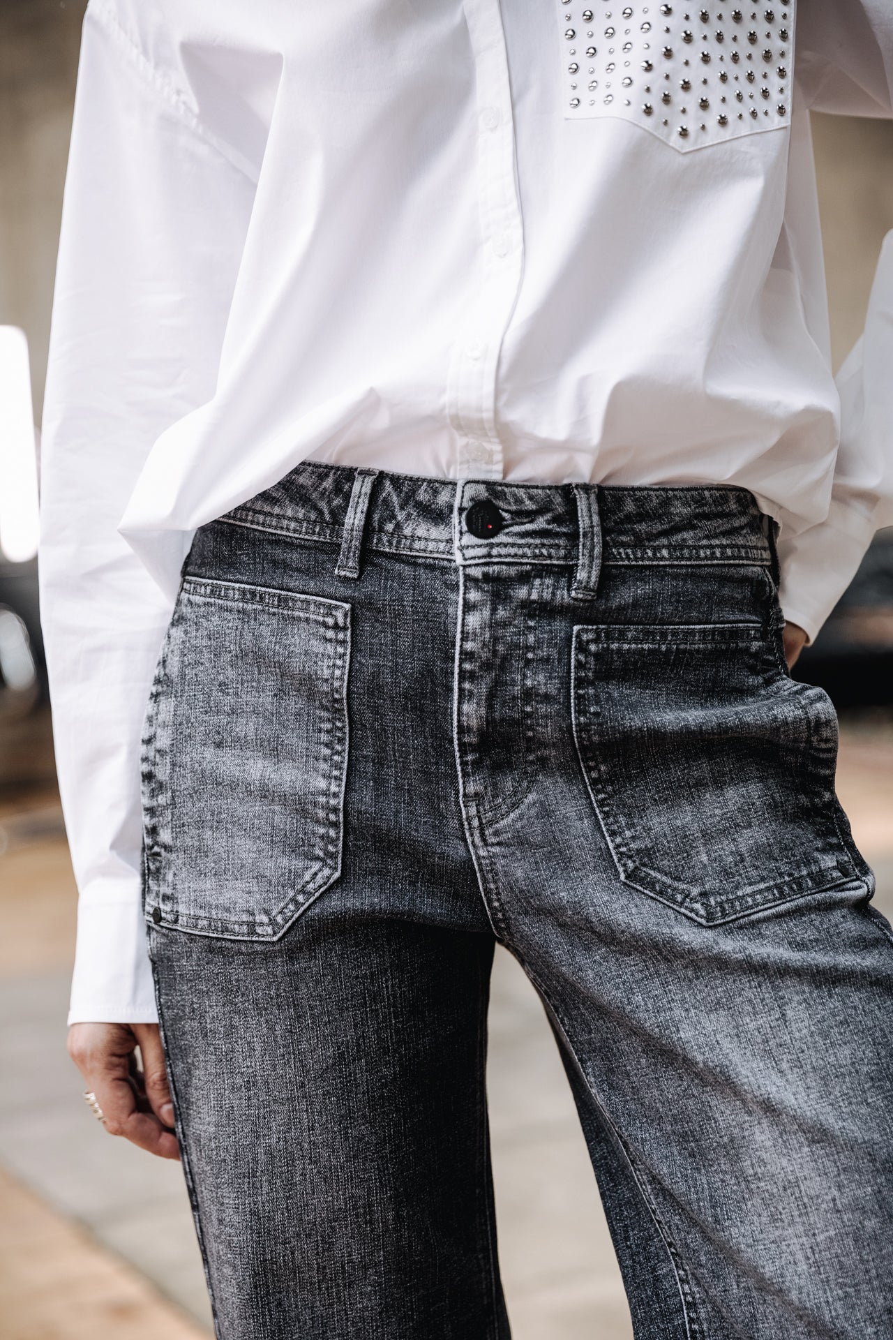 Jeans large Femme Eloisa monroe | Freeman T. Porter