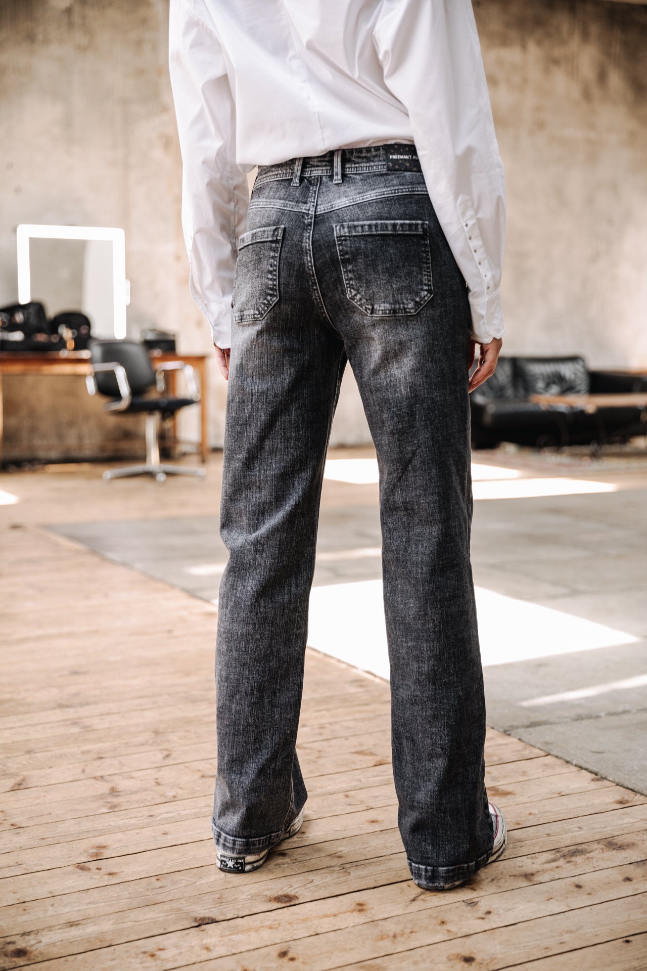 Jeans large Femme Eloisa monroe | Freeman T. Porter