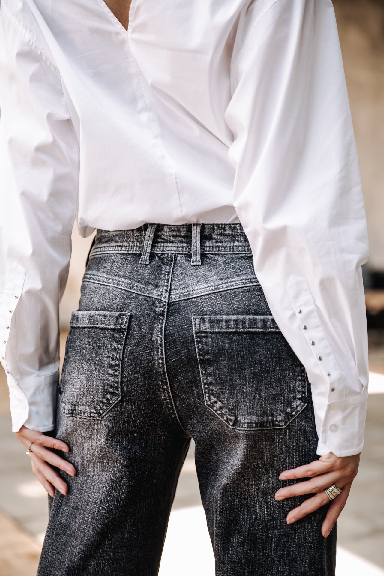 Jeans large Femme Eloisa monroe | Freeman T. Porter