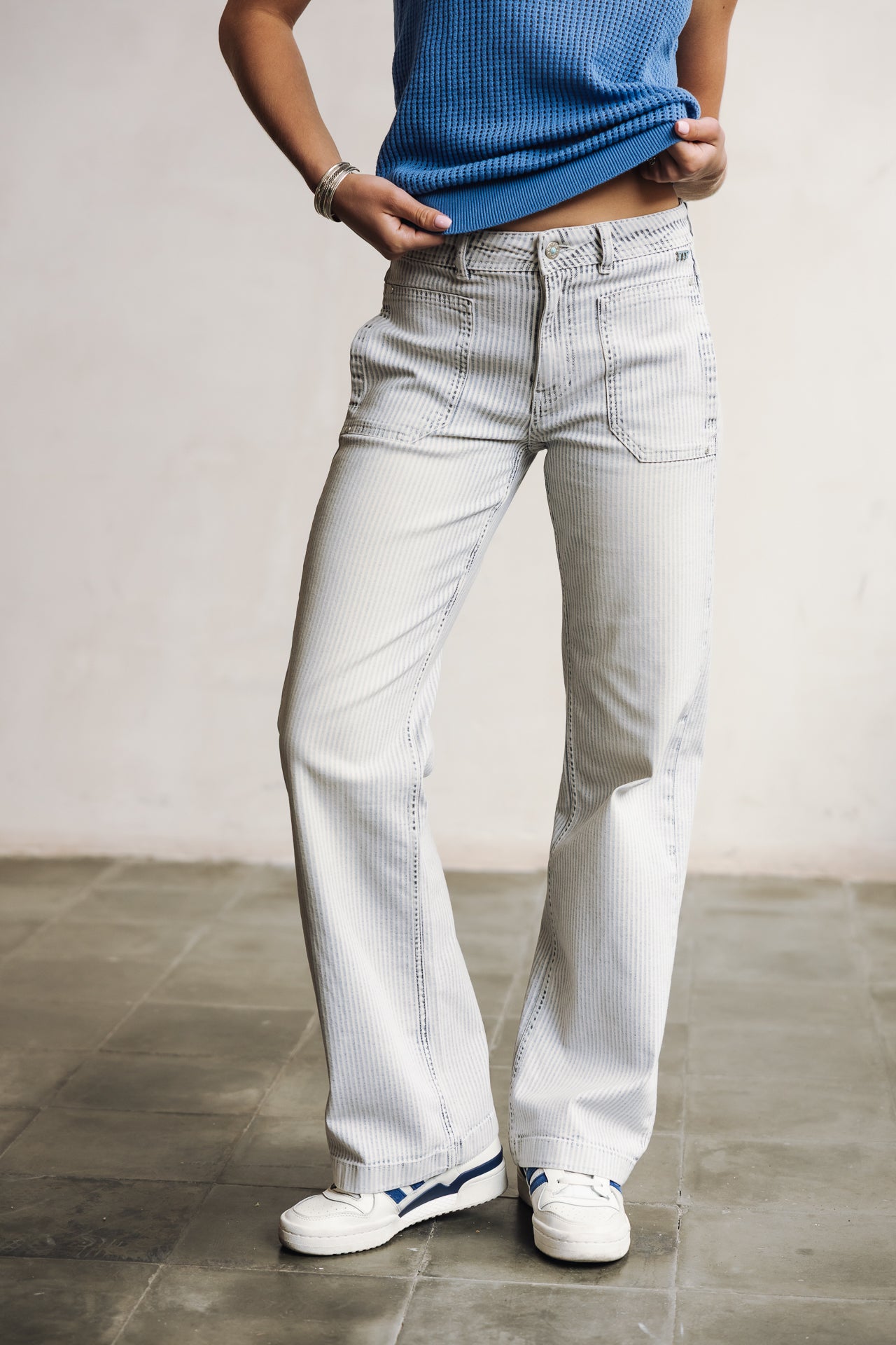 Wide-leg jeans Woman Eloisa SDM bossanova | Freeman T. Porter