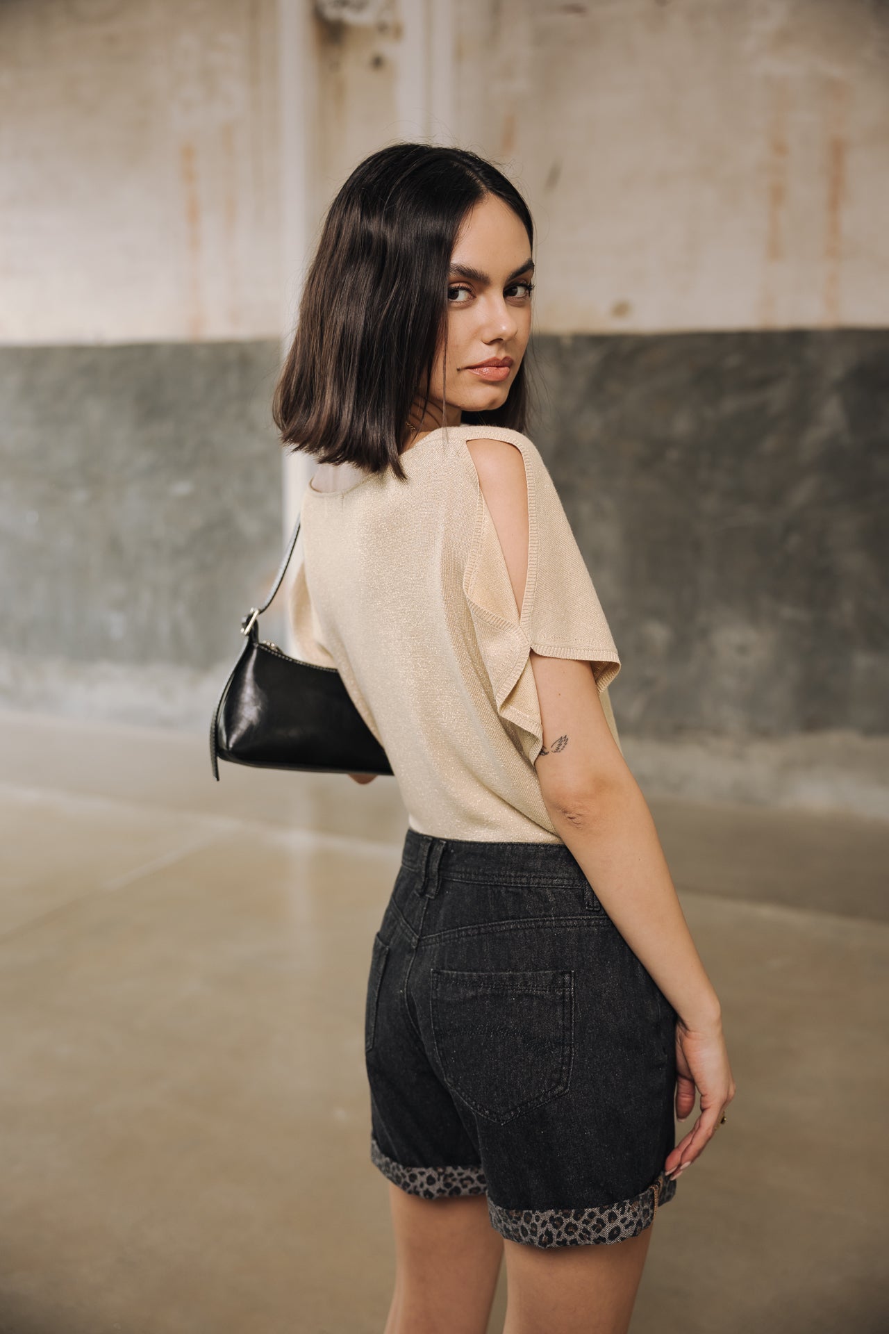Loose Shorts Frau Skylie Denim jilin dark | Freeman T. Porter