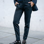 Super Slim City Hose Damen Tessa Inception peacoat | Freeman T. Porter