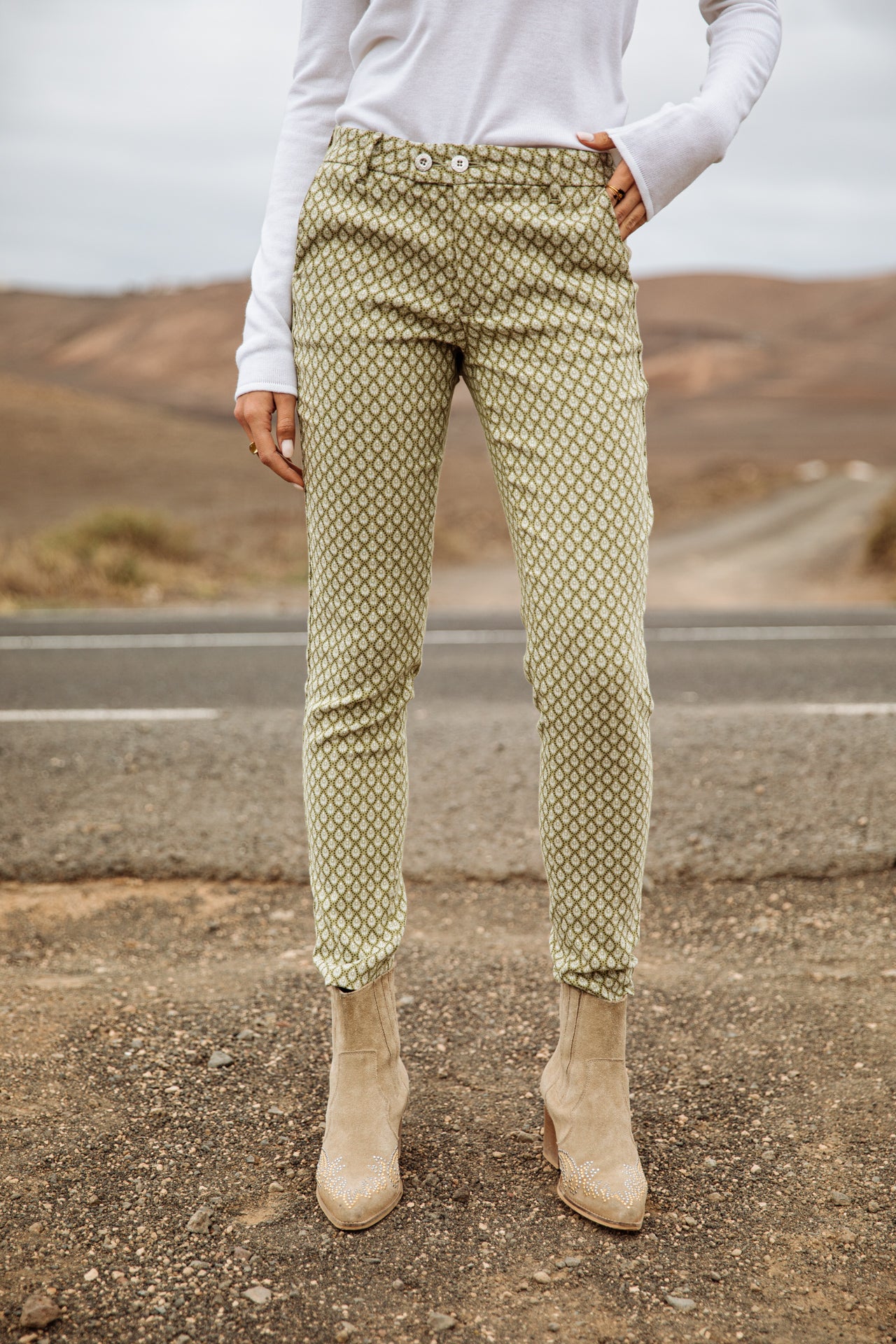 Pantalon city super slim Femme Tessa Jelliz original | Freeman T. Porter