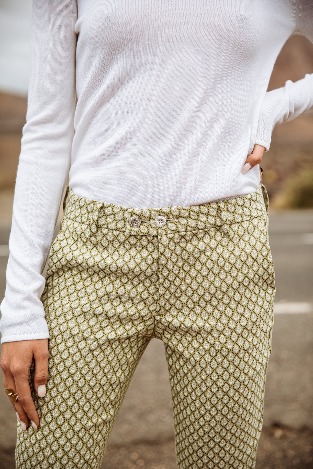 Pantalon city super slim Femme Tessa Jelliz original | Freeman T. Porter