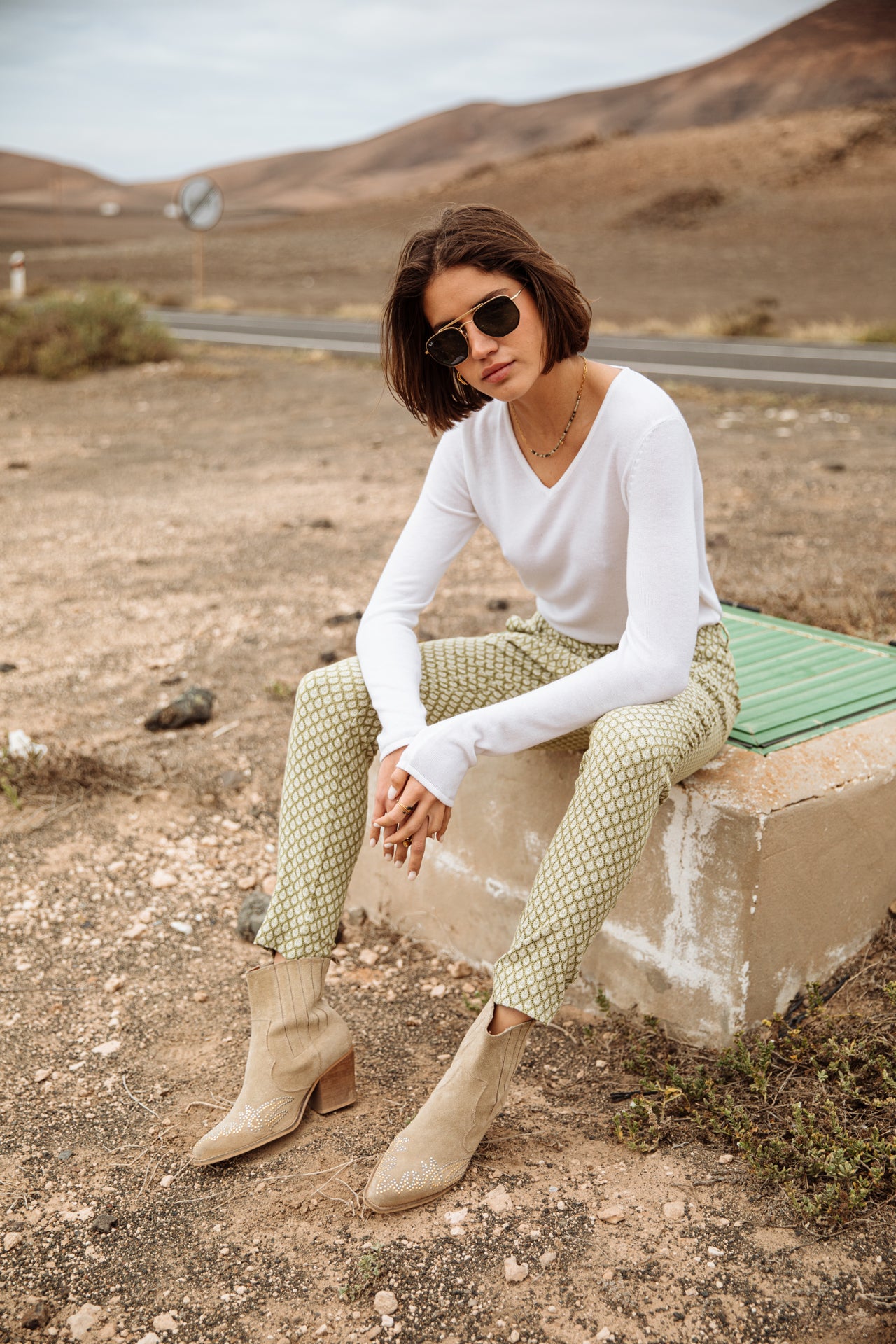 Pantalon city super slim Femme Tessa Jelliz original | Freeman T. Porter