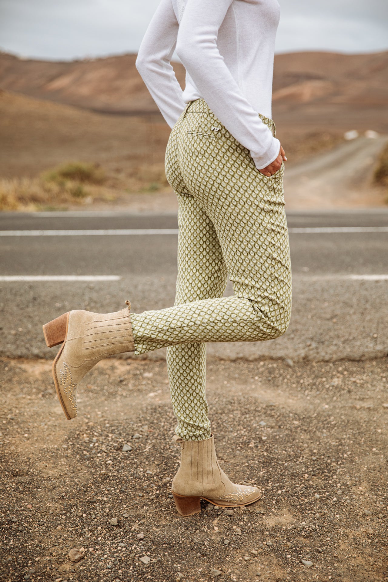 Pantalon city super slim Femme Tessa Jelliz original | Freeman T. Porter