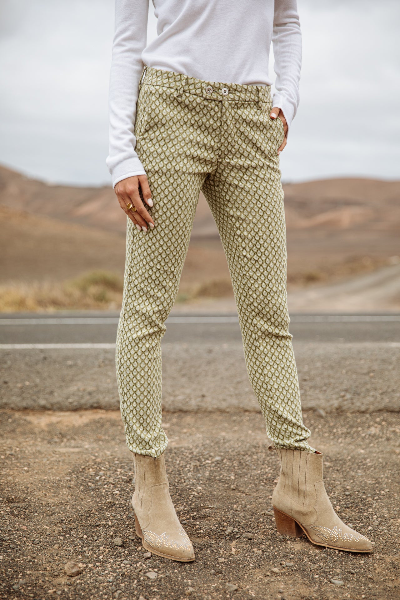 Pantalon city super slim Femme Tessa Jelliz original | Freeman T. Porter