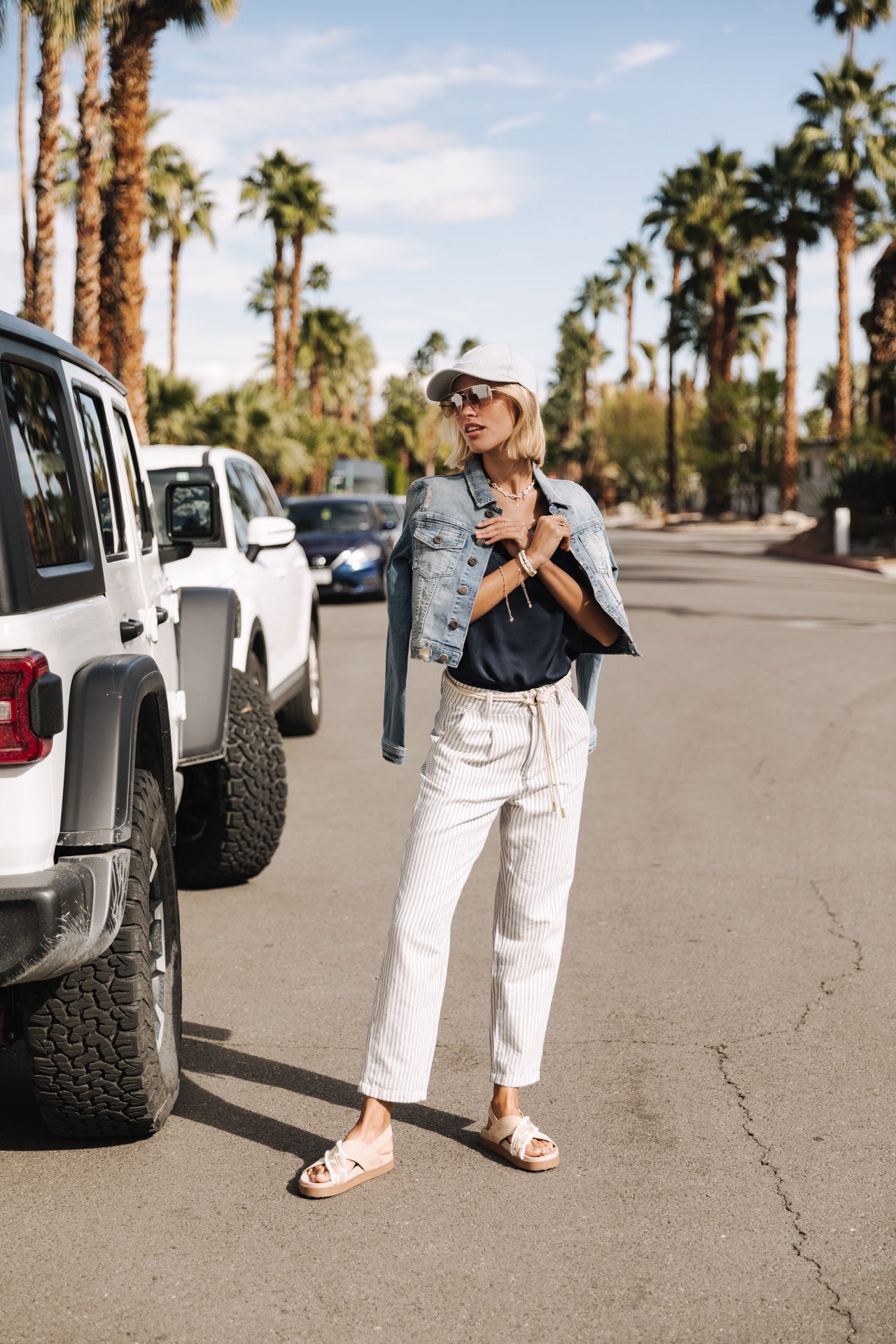 Veste courte en denim Femme Myriam native | Freeman T. Porter