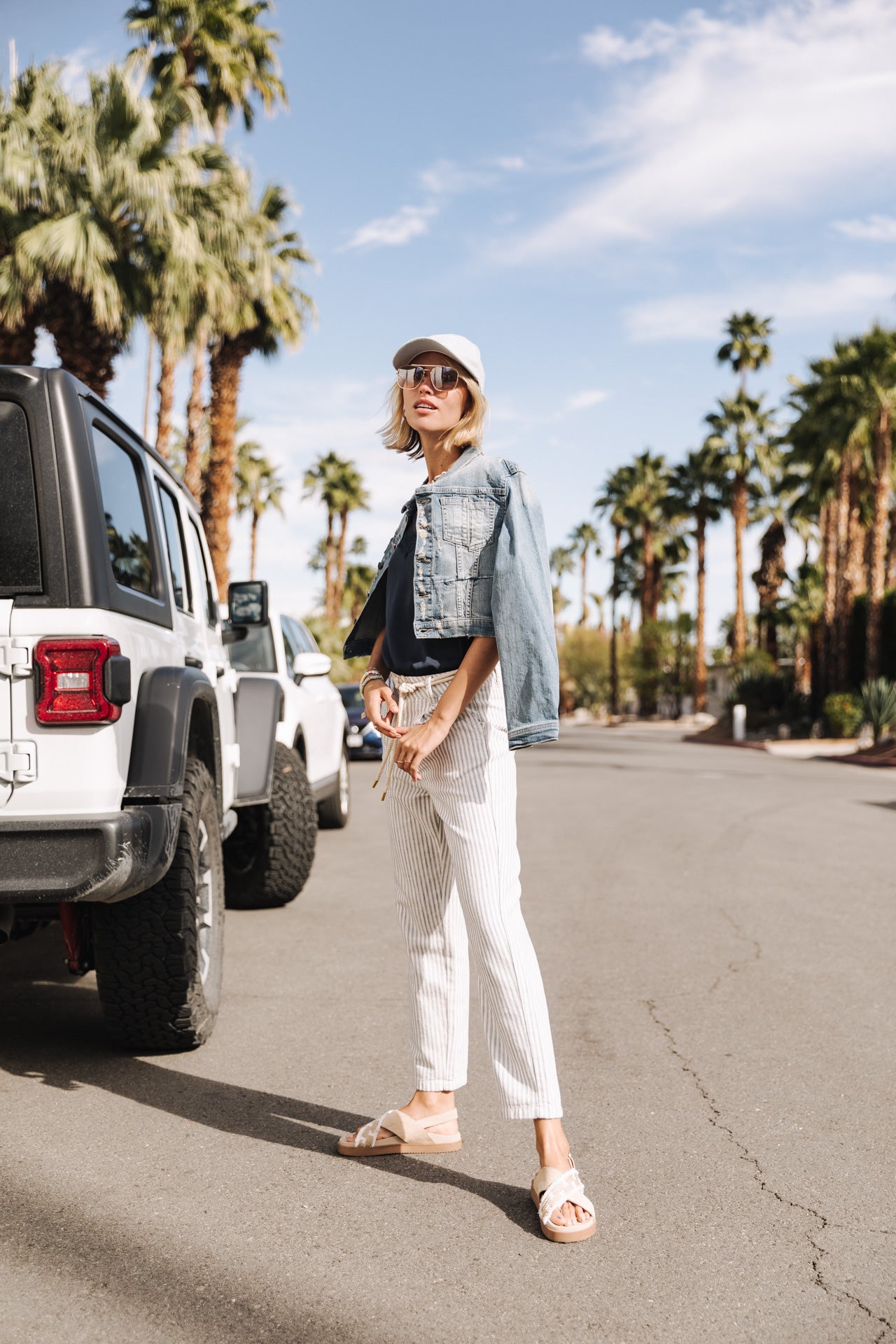 Veste courte en denim Femme Myriam native | Freeman T. Porter
