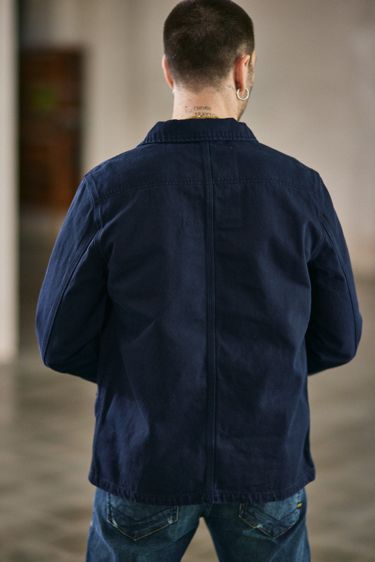 Veste chemise Men Luck indigo | Freeman T. Porter
