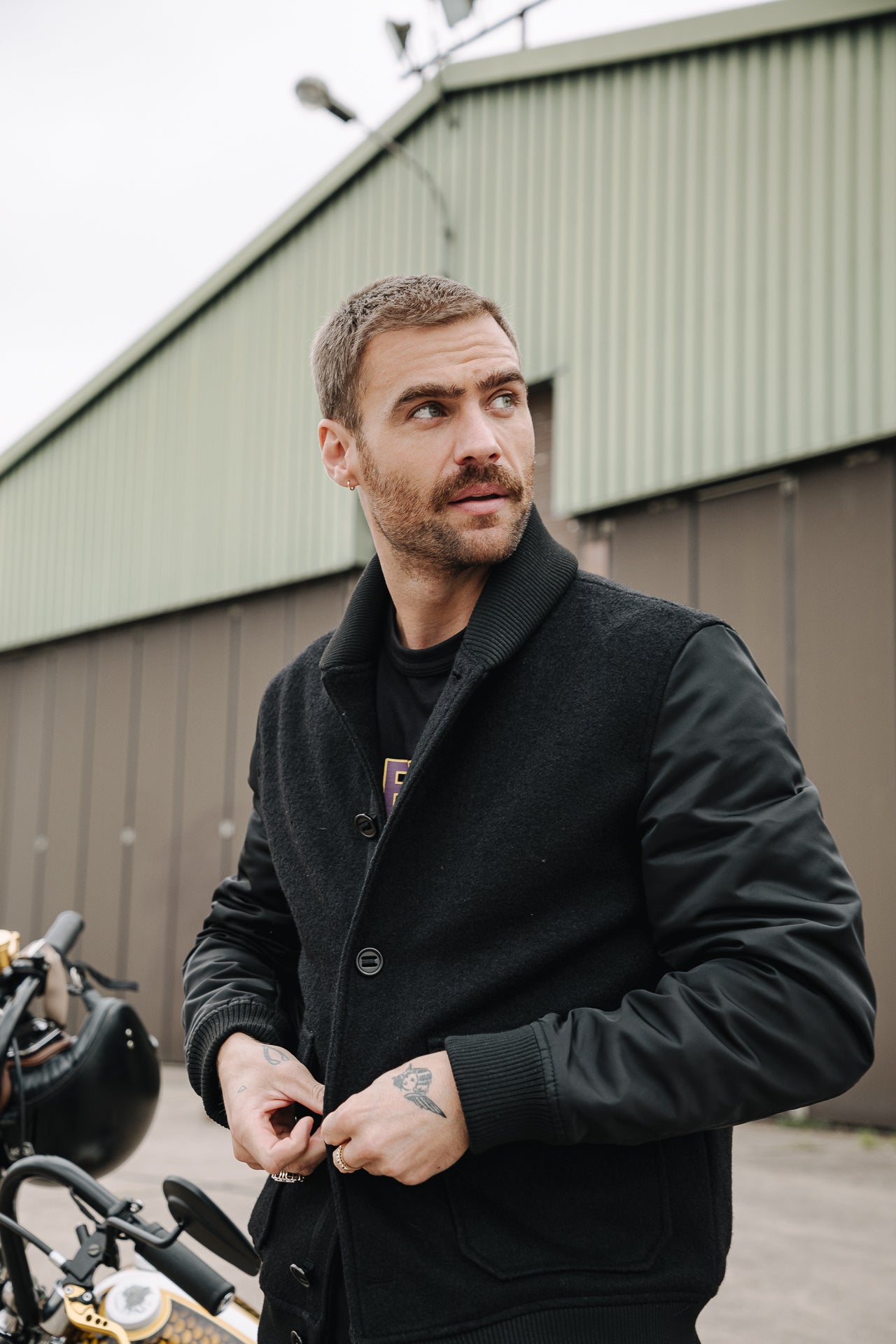 Bomber Men Ned Wool Mix original | Freeman T. Porter