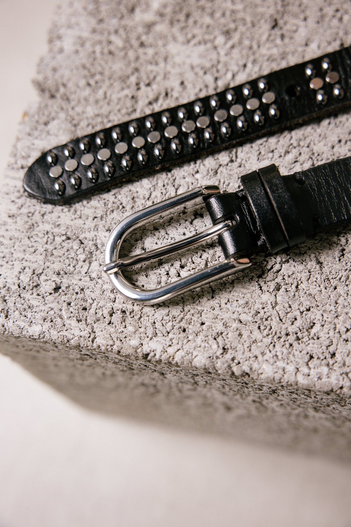 Ceinture en cuir Femme Asdrig black | Freeman T. Porter