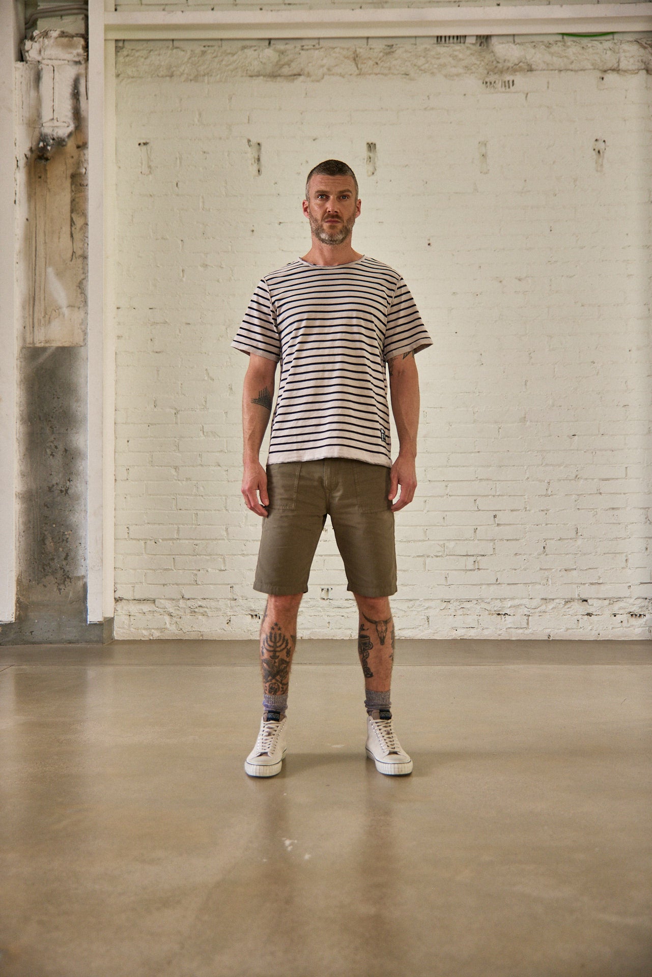T-shirt à rayures Homme Apollo original | Freeman T. Porter