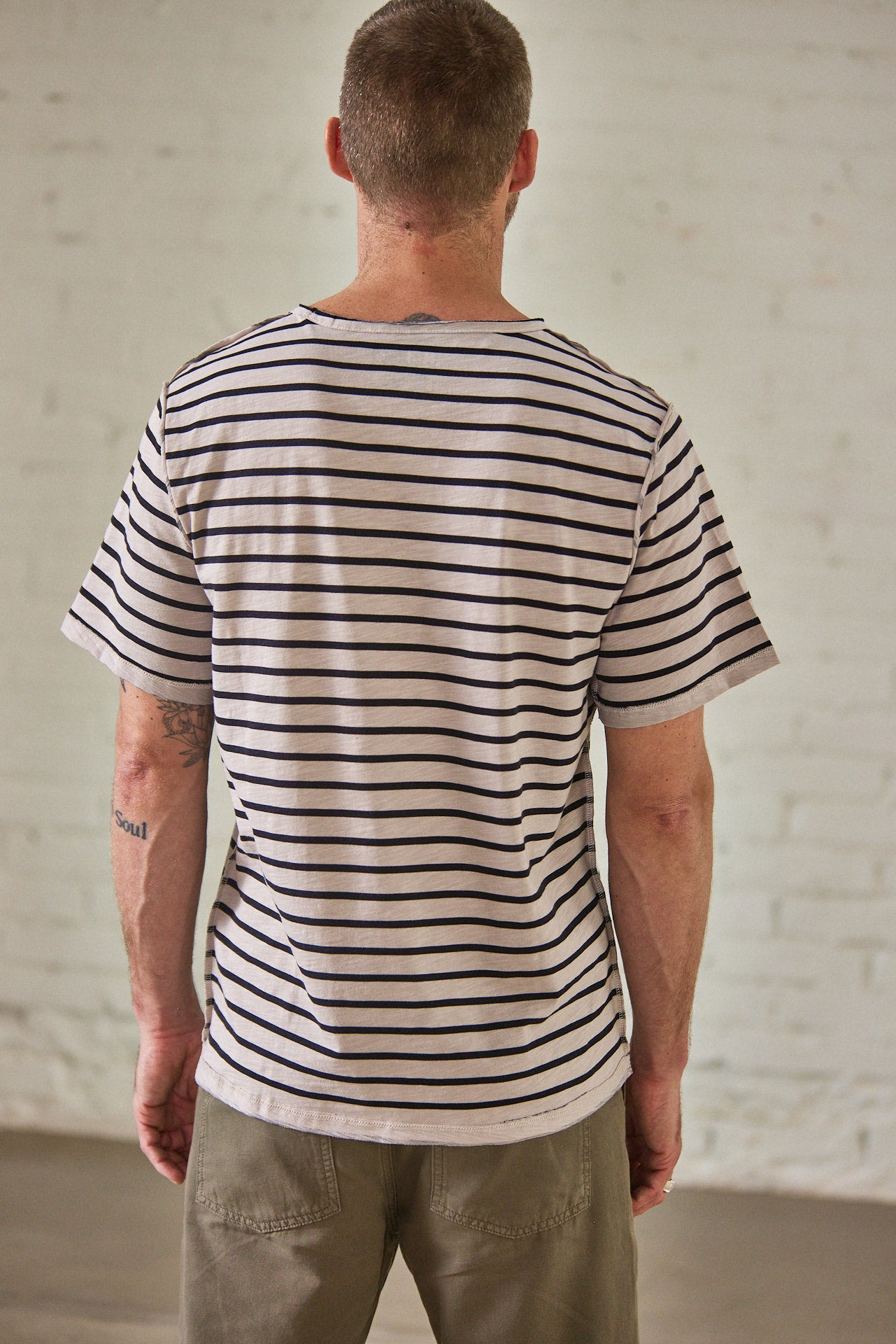T-shirt à rayures Homme Apollo original | Freeman T. Porter