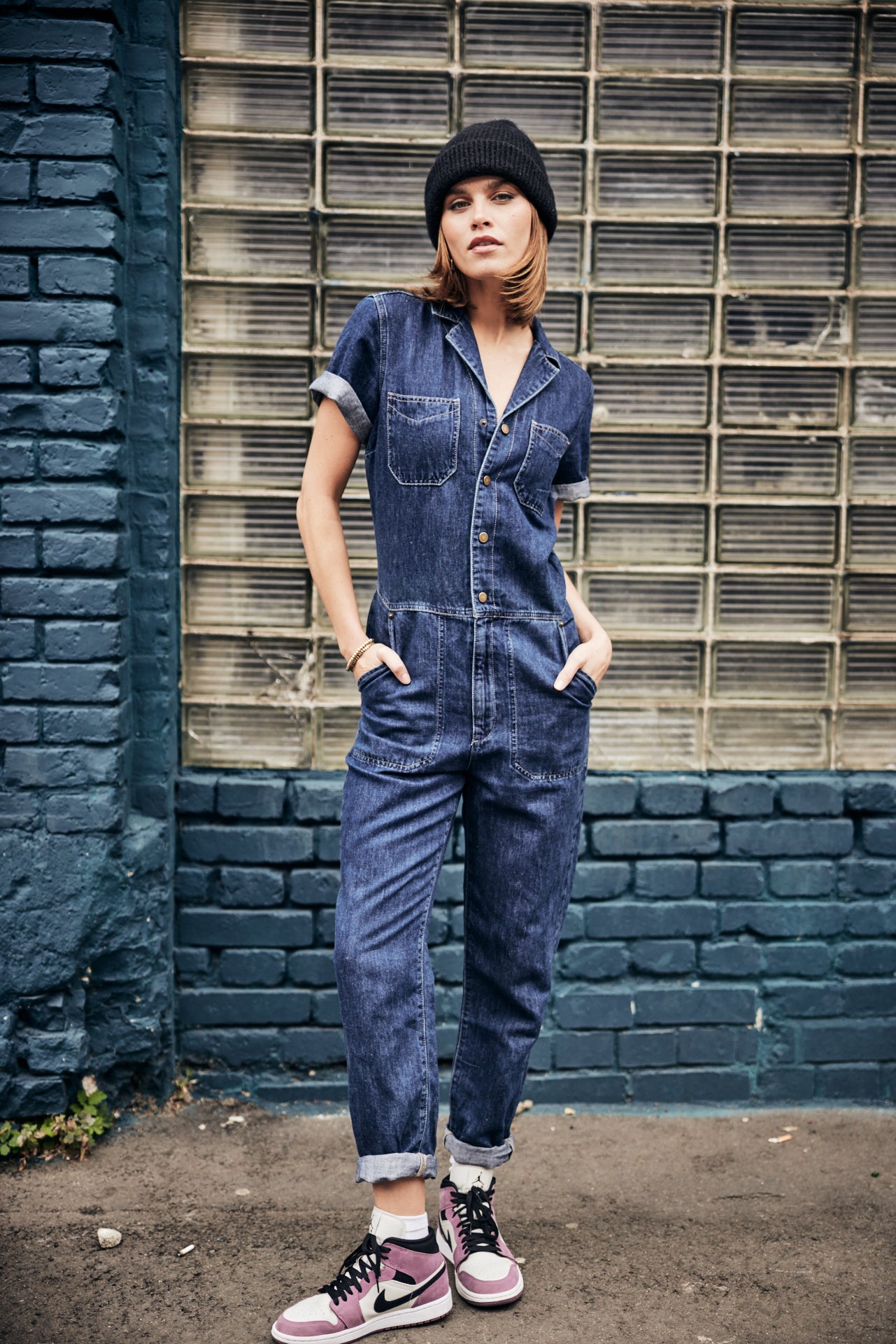 Combinaison Femme Tifany Denim filipina blue | Freeman T. Porter