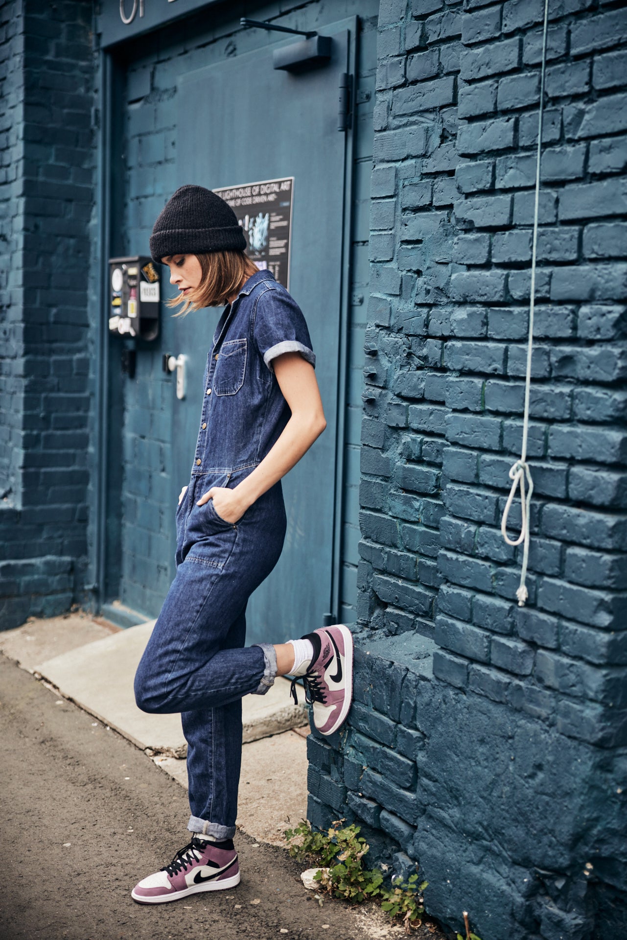 Combinaison Femme Tifany Denim filipina blue | Freeman T. Porter