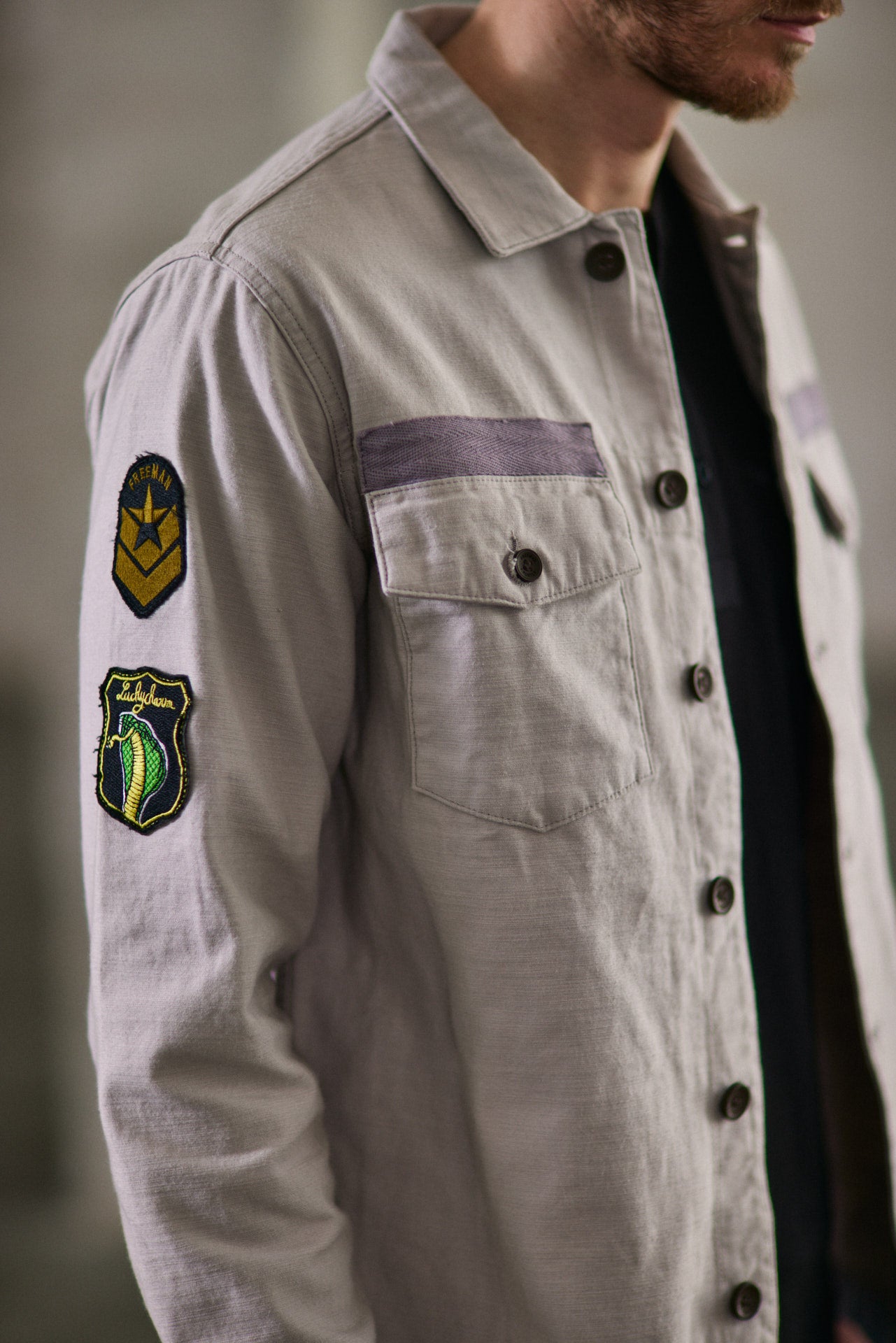 Surchemise Men Camilo Military moonstruck | Freeman T. Porter