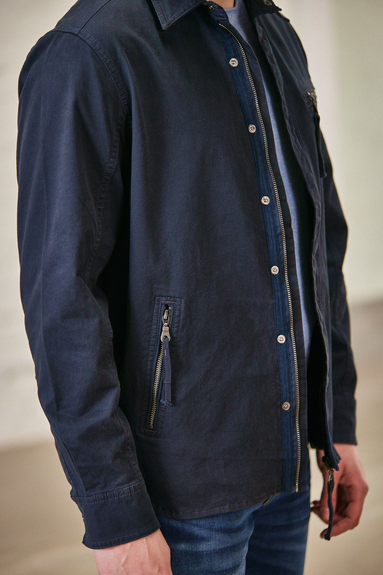 Surchemise Men Rage navy | Freeman T. Porter