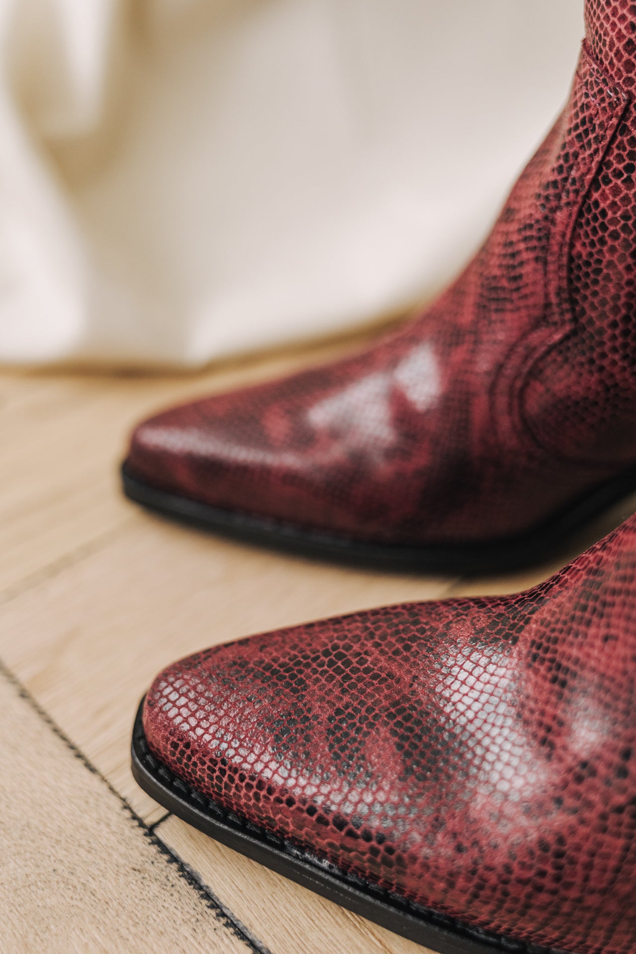 Boots Femme Teresa Phyton bordeaux | Freeman T. Porter