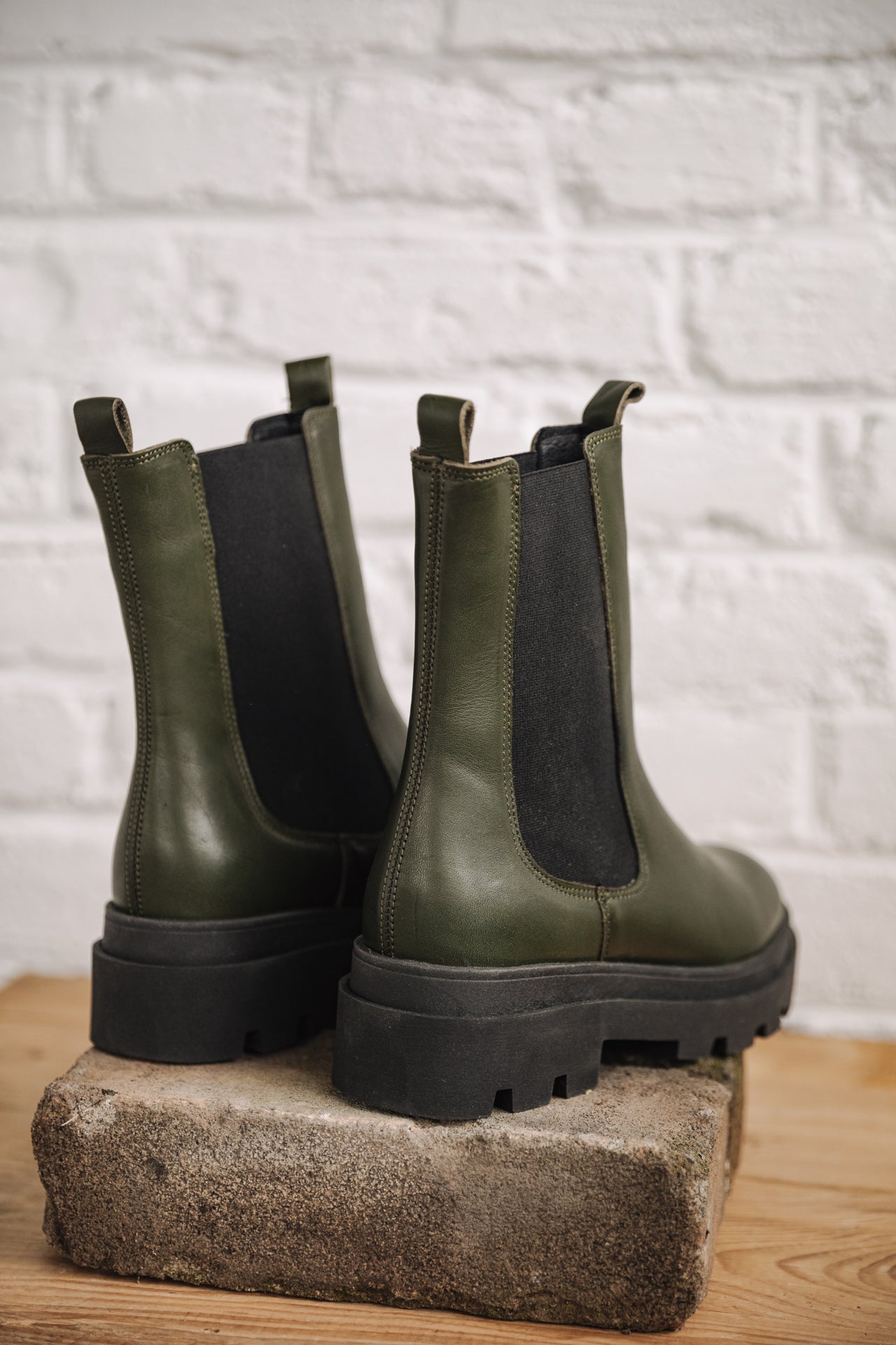 Boots Femme Ivana khaki | Freeman T. Porter
