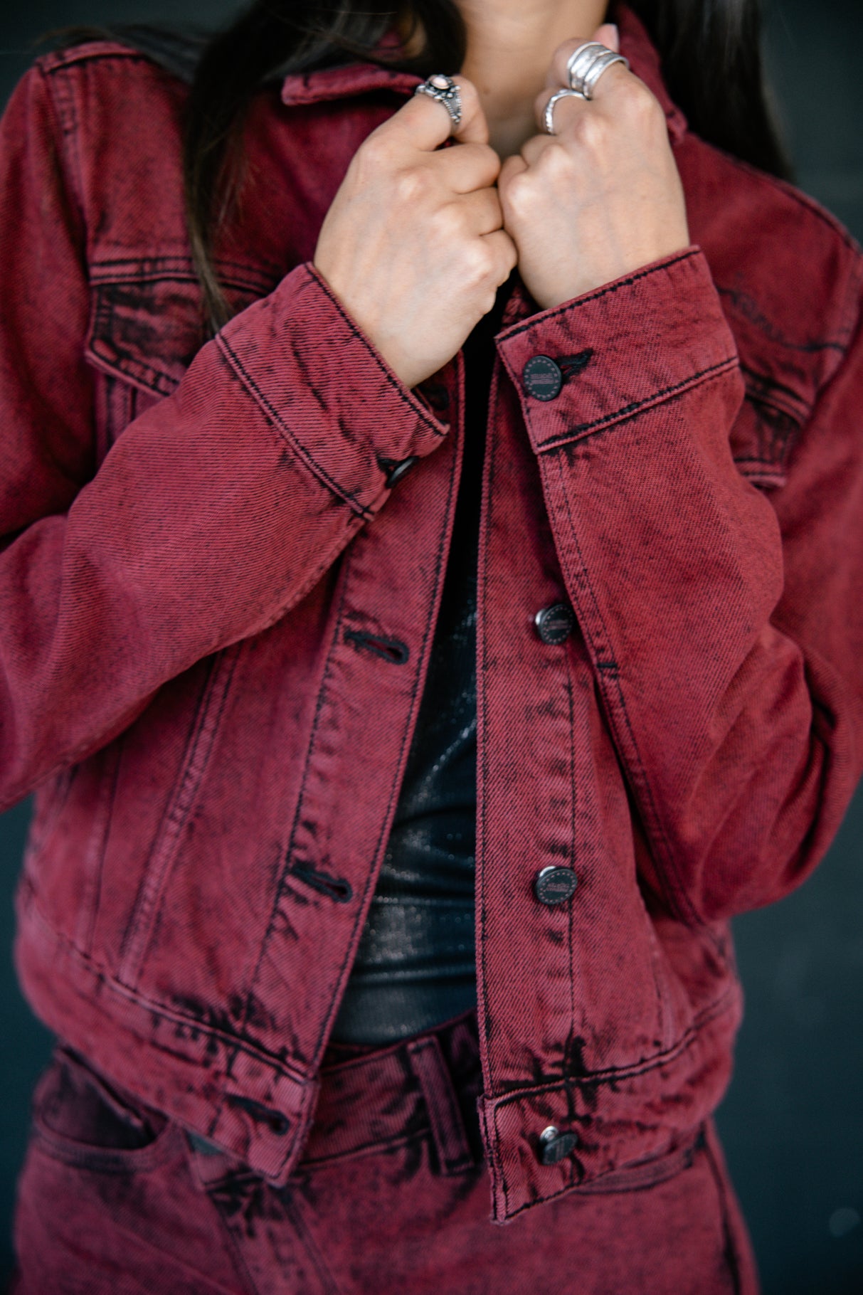 Veste en denim Femme Maisy fire | Freeman T. Porter