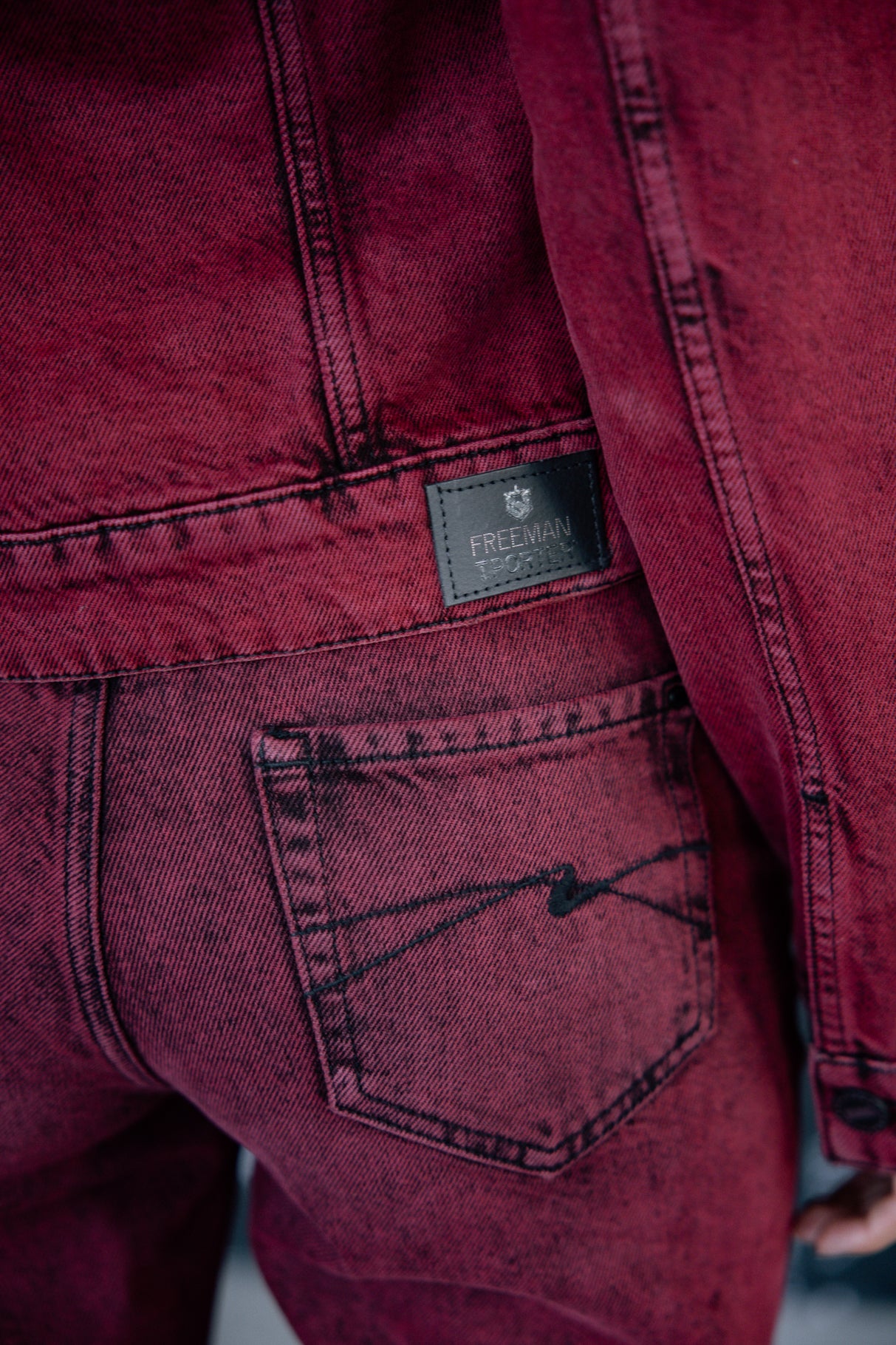Veste en denim Femme Maisy fire | Freeman T. Porter