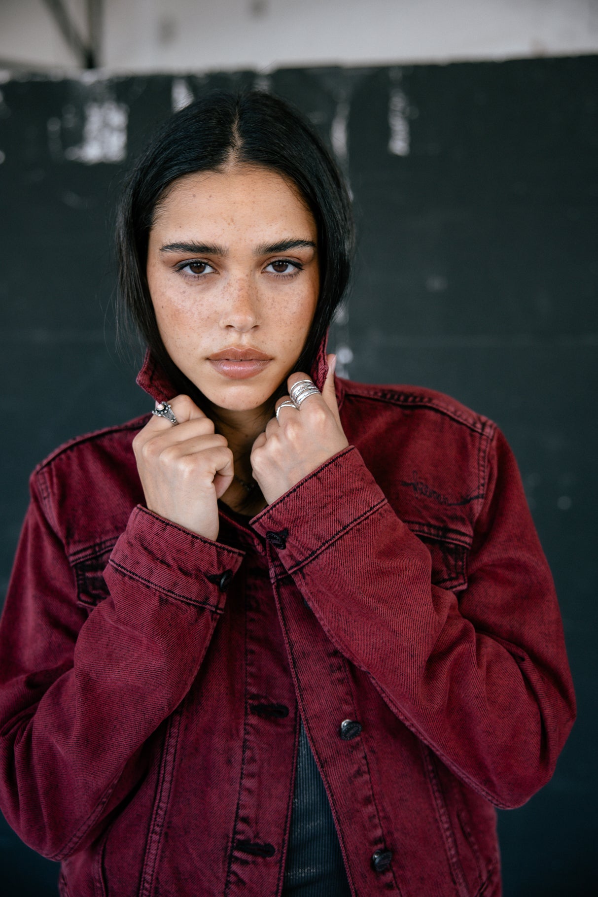 Veste en denim Femme Maisy fire | Freeman T. Porter